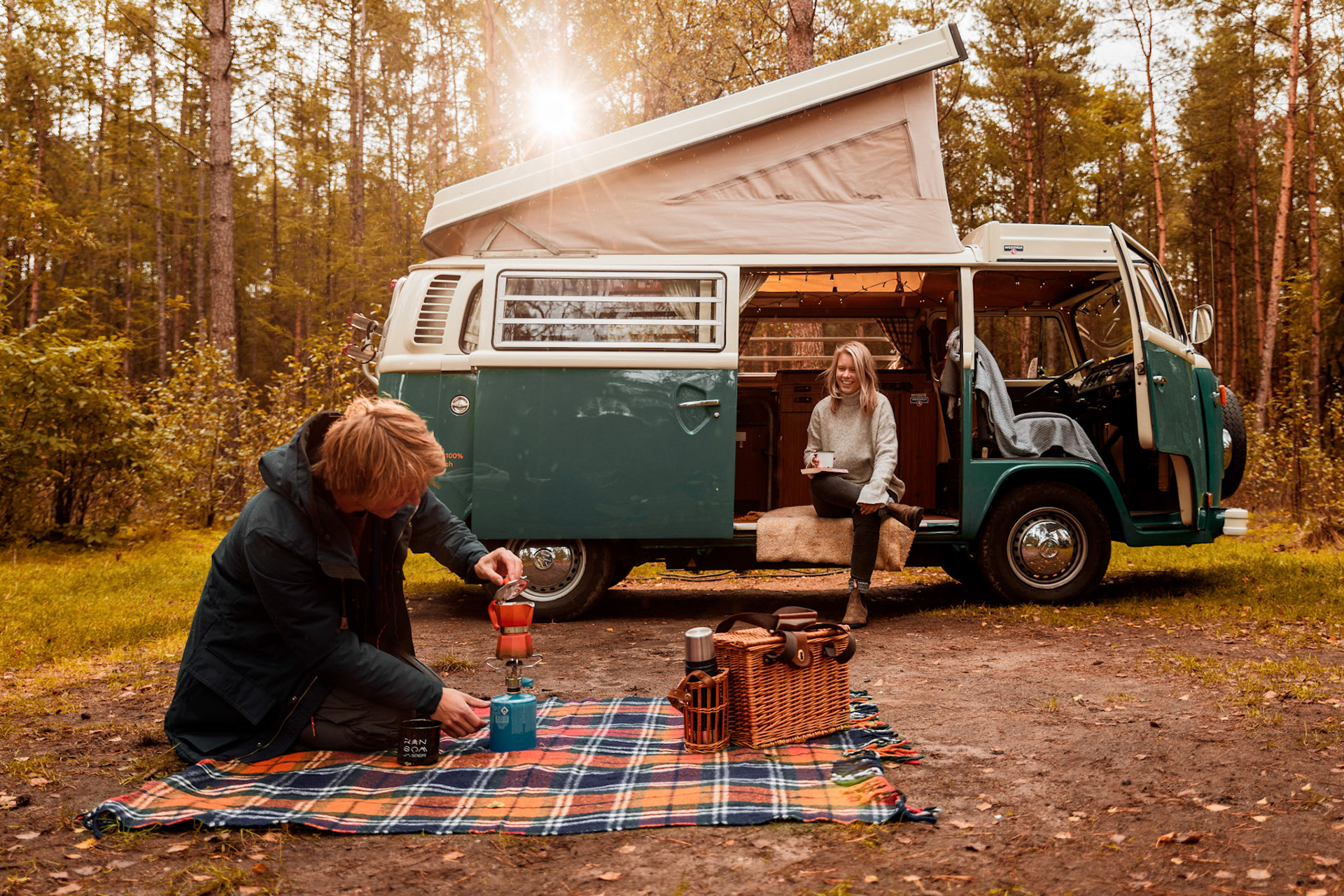Evan Electric VW Van - Advertising