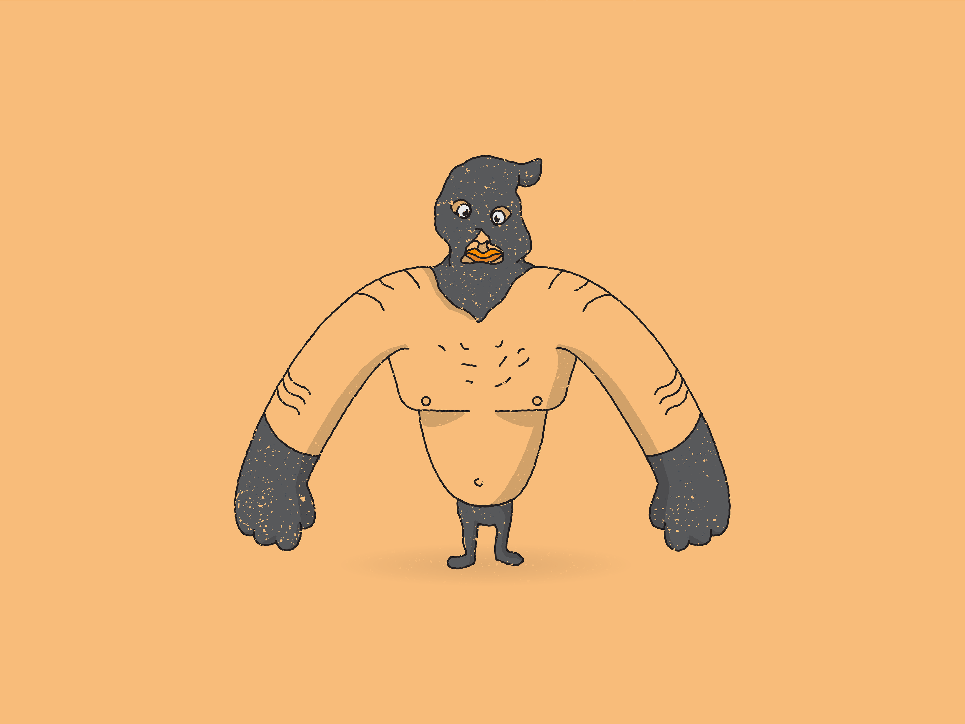 Inktober | Day 03 | Bulky
