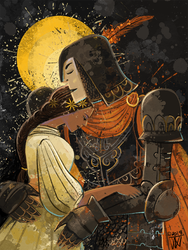 Knight and Lady