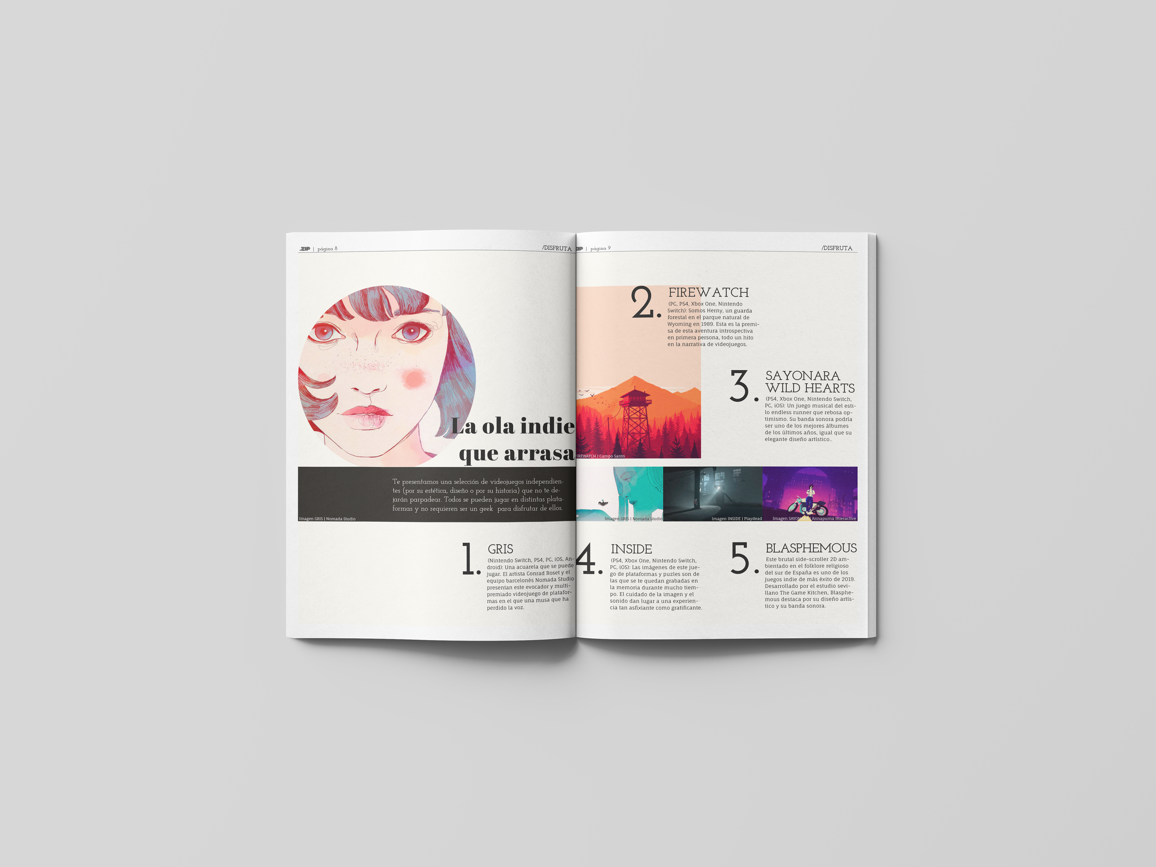 Revista ZIP para jóvenes durante el confinamiento