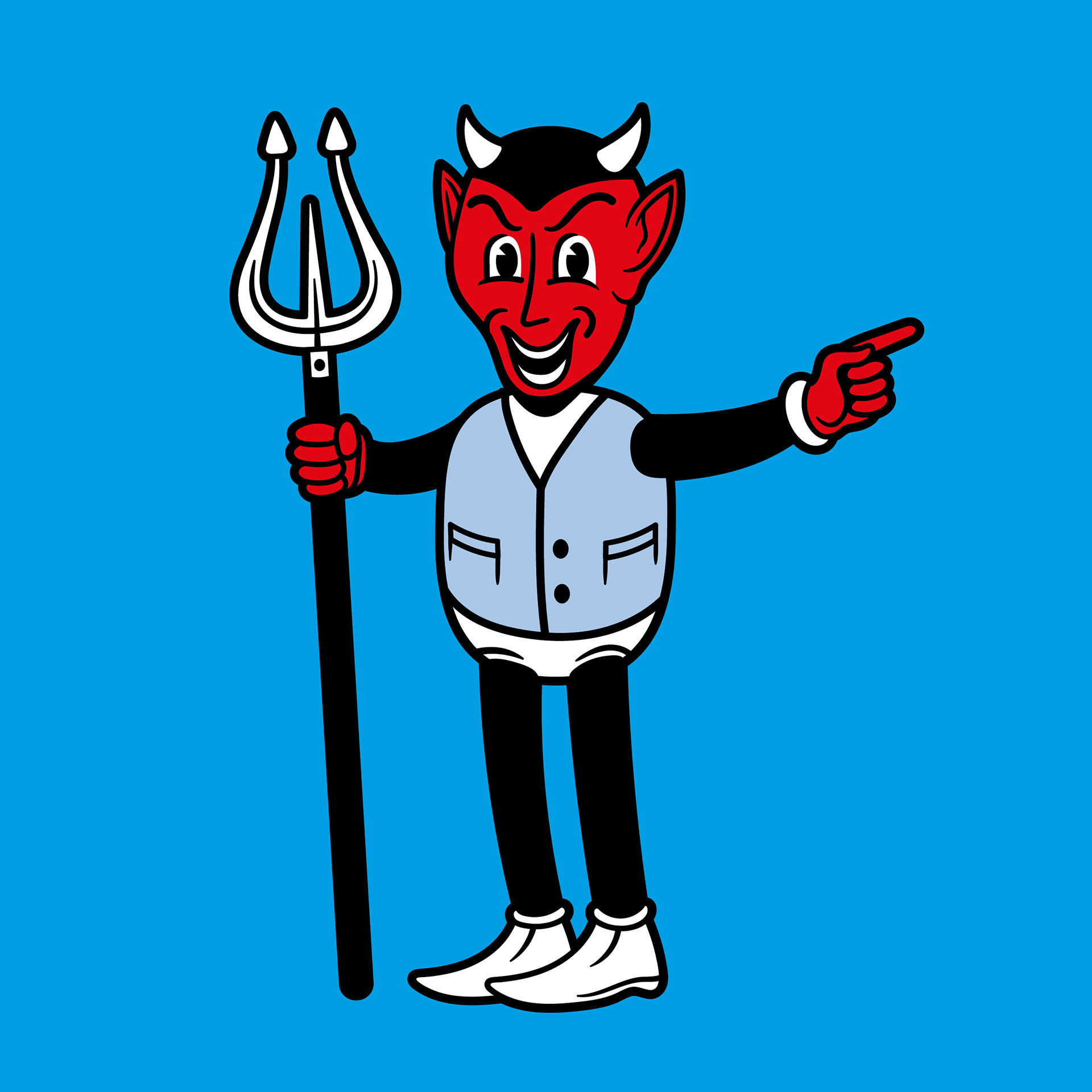 Cartoon devil character