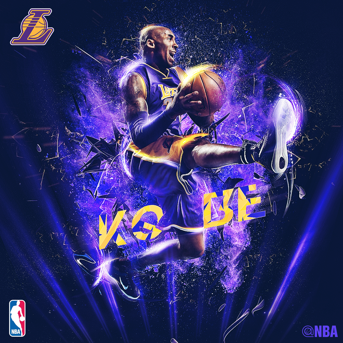 Ptitecao Studio Sport graphic designer Kobe Bryant “Retirement“