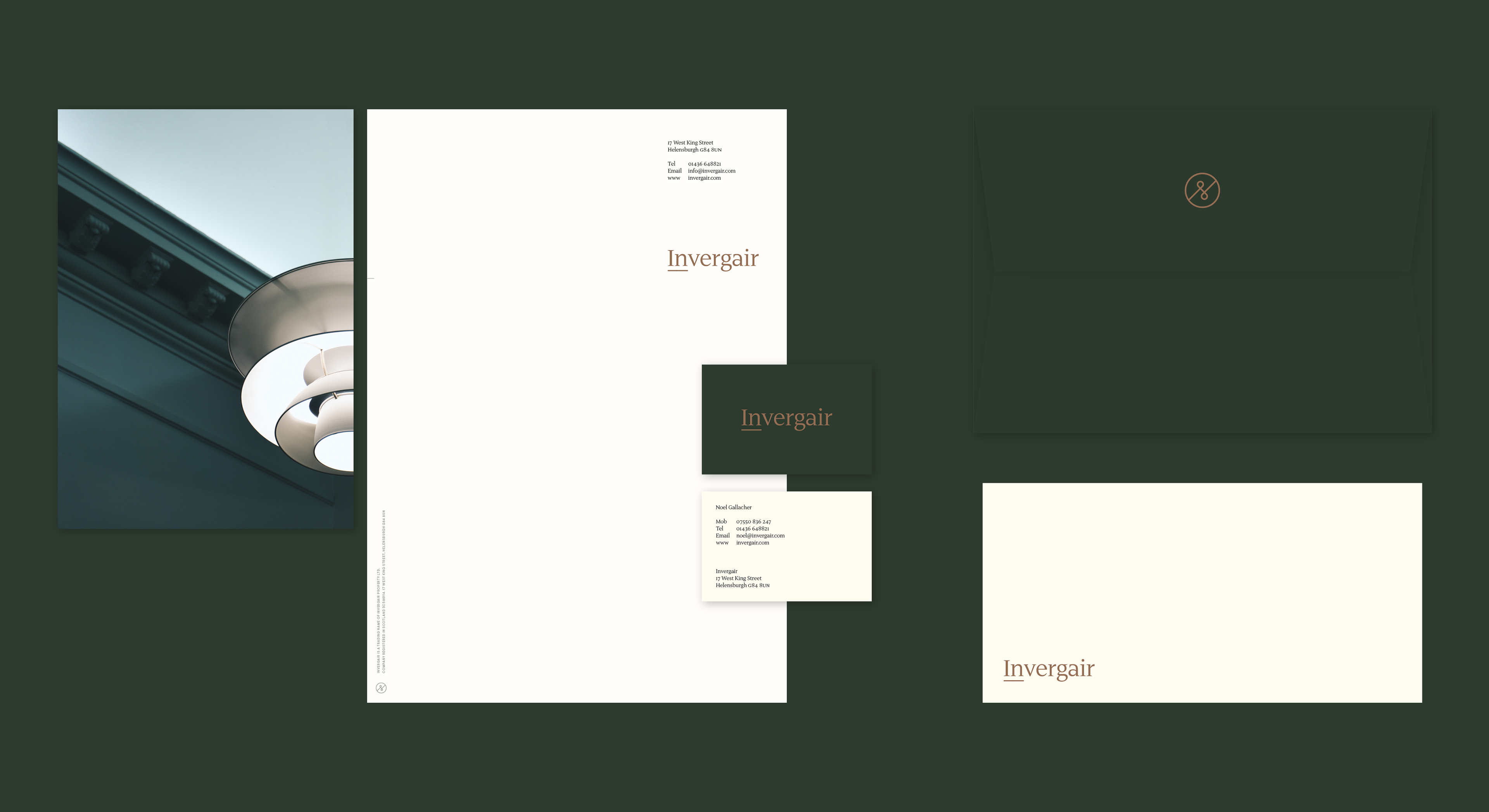 Invergair stationery overhead