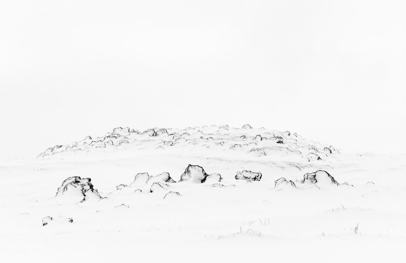 Mostly white They say Iceland is green and Greenland is ice but I can attest that Iceland gets plenty of ice too.