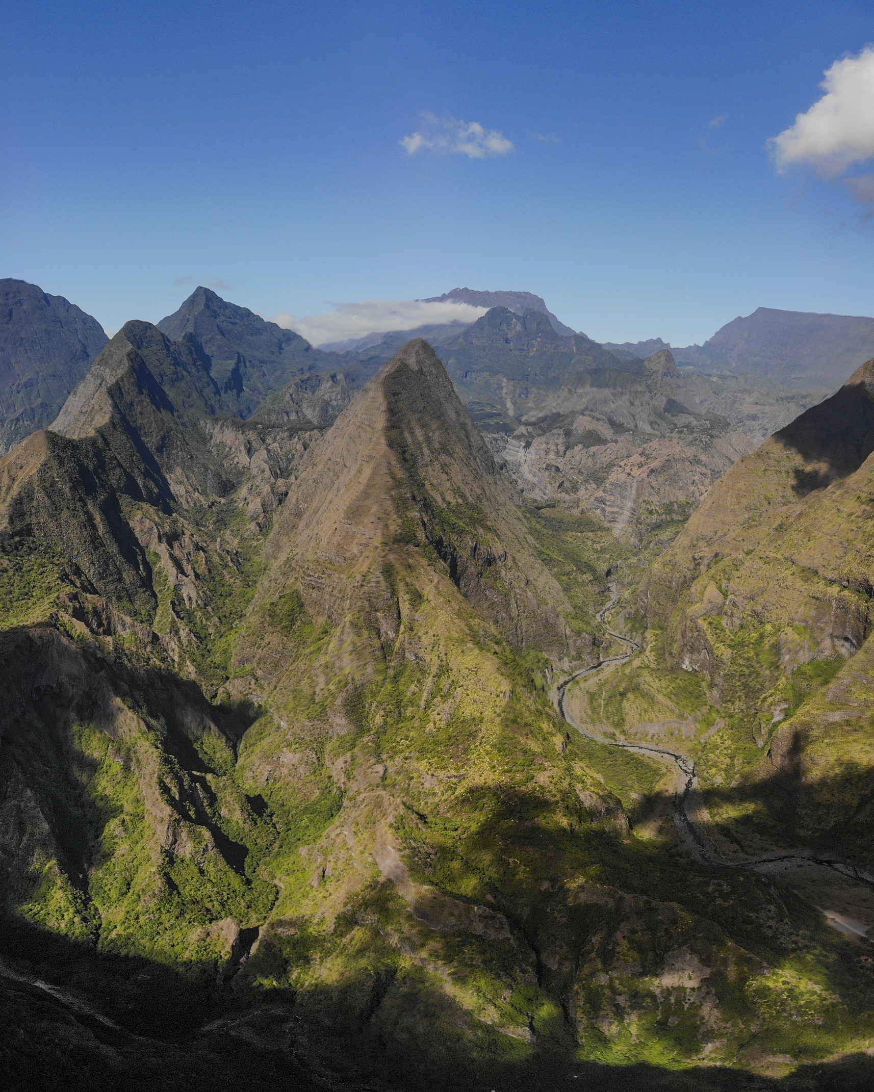 Panorama sur Mafate 2