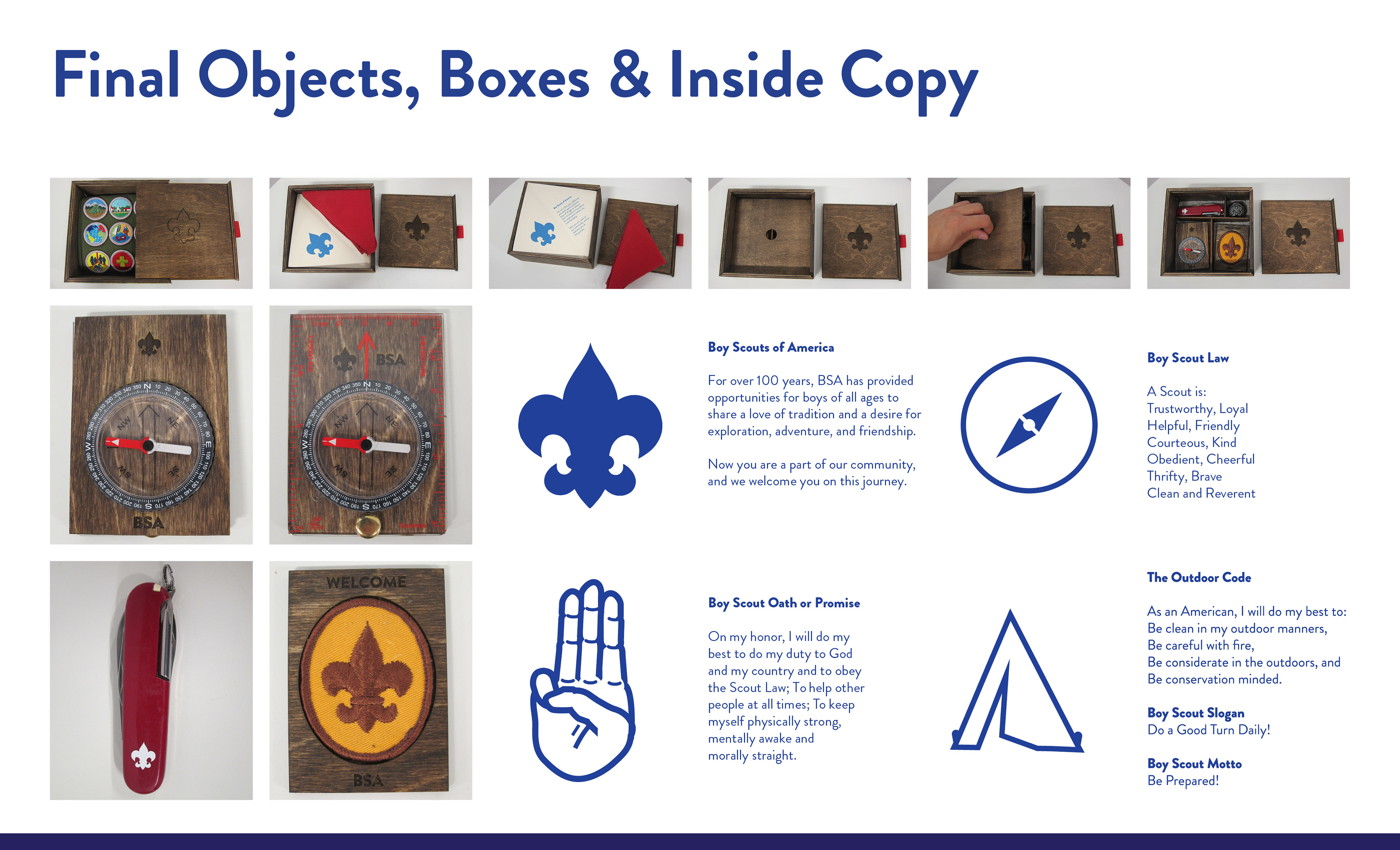 Andy Cooper Boy Scout Keepsake Box