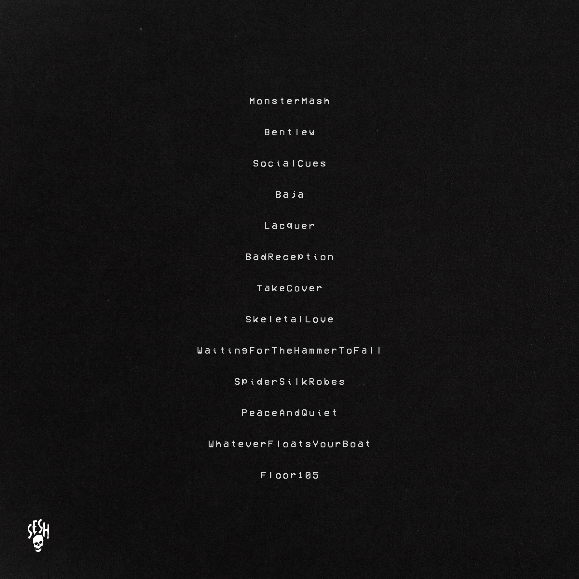 Proposed album cover artwork for REMAINS by BONES