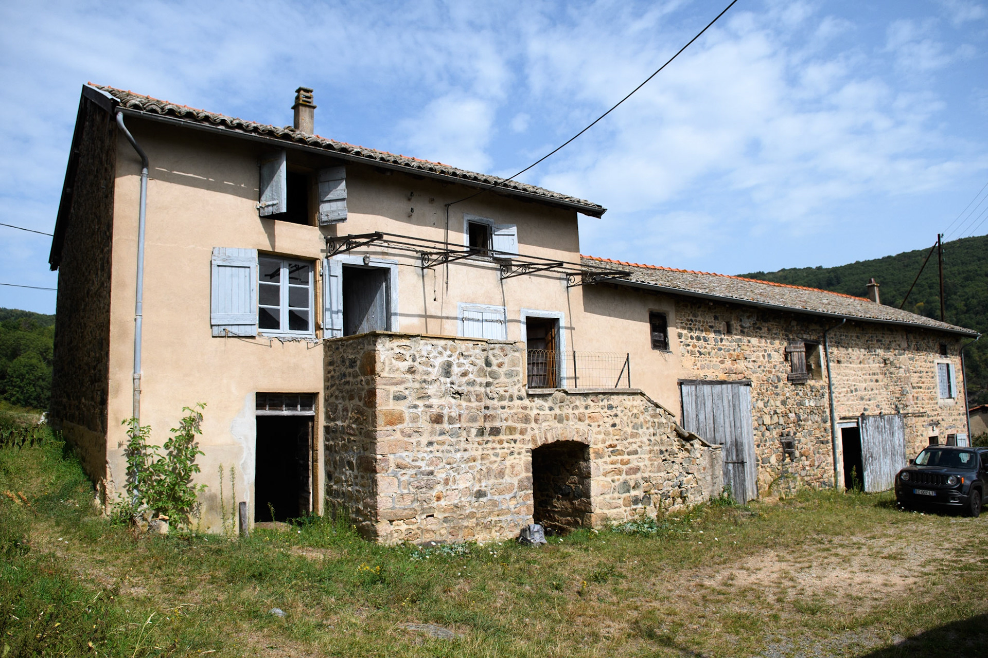 La maison des grands-parents avant travaux