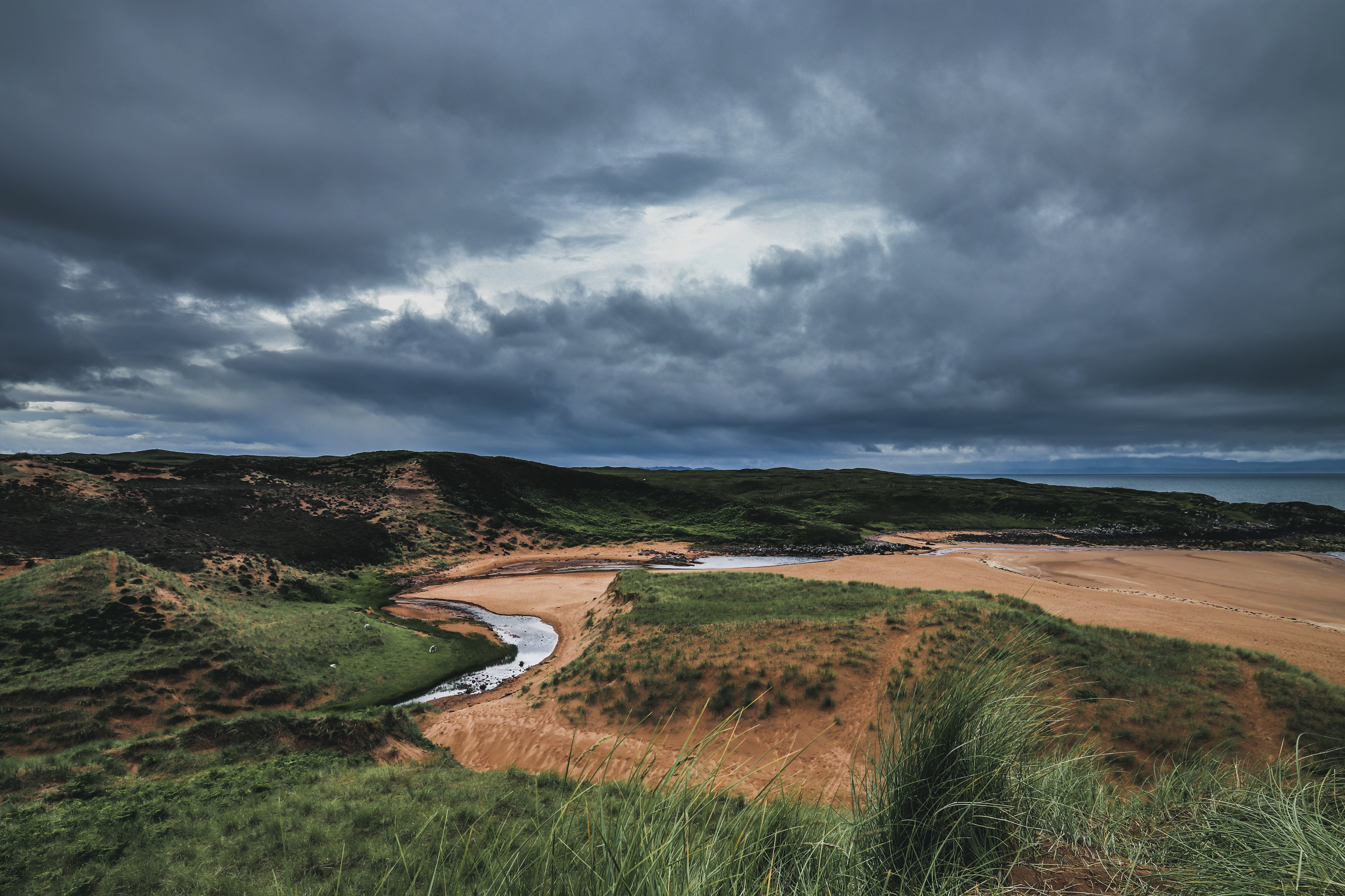 A view over Red Point beach