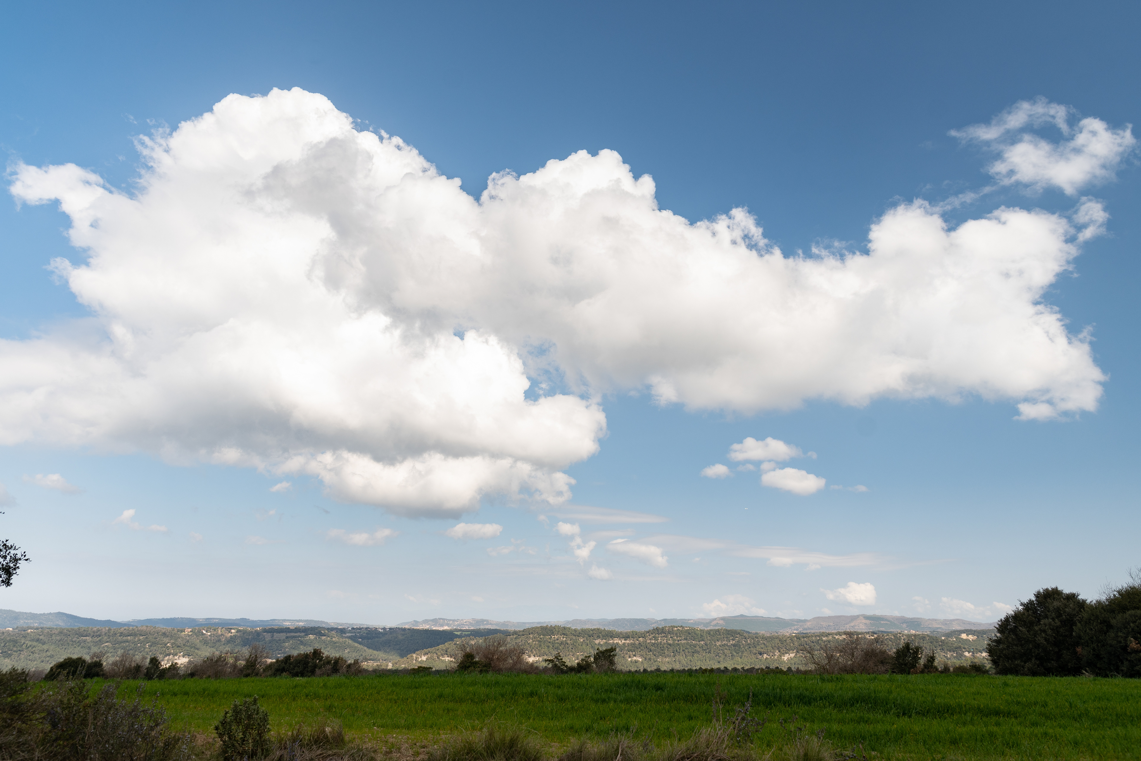 Paisaje desde el "Puig d´Olena"