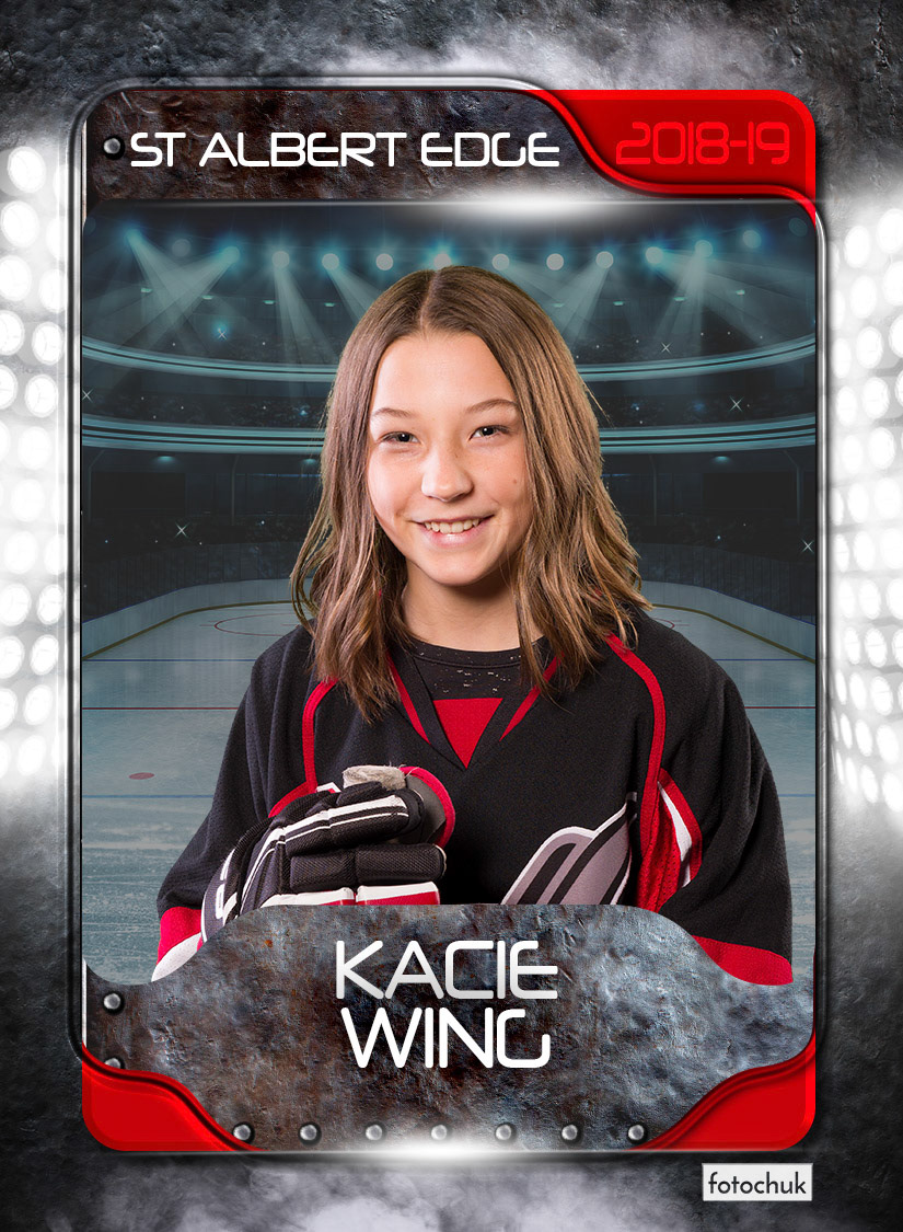 Sample Team Ringette Photos from 2018-19 U14A St Albert Edge