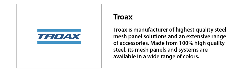 Troax - steel mesh panel systems and solutions