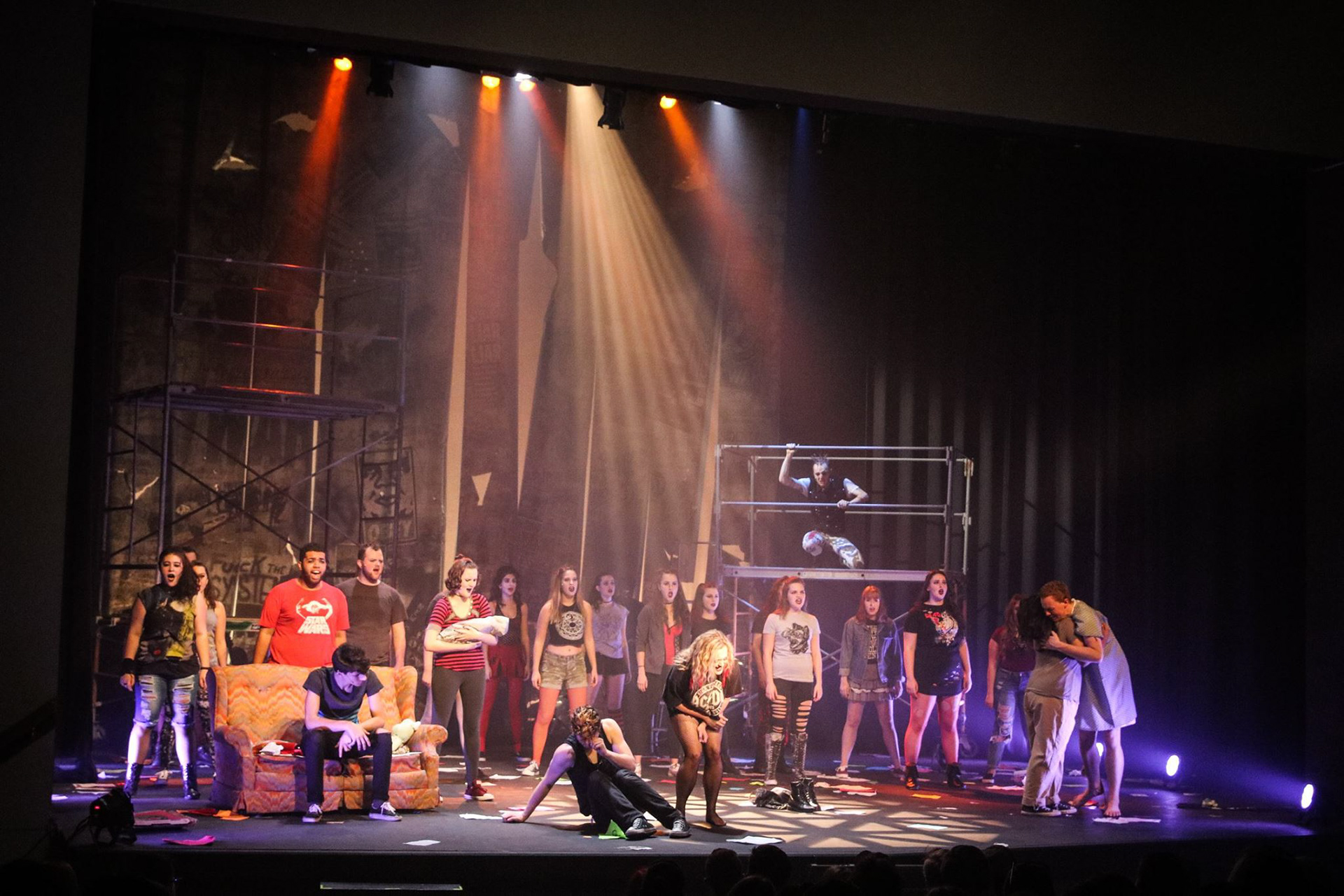 backdrop as used in the show