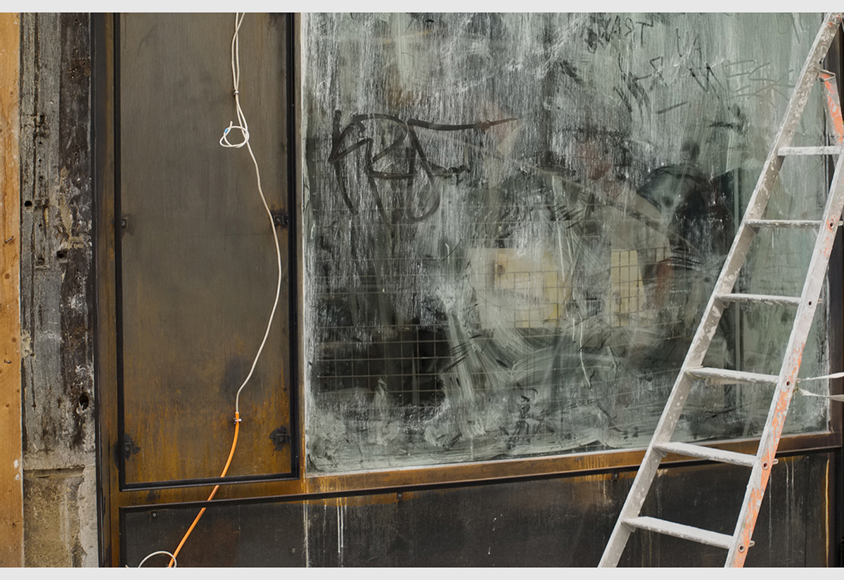 krystina stimakovits, photography, art photographer, urban, abstraction, krystinastima, london, stima-images, myportfolio, Manual Labour Lullaby, work sites, traces of work, labour, break, stillness, in limbo, materials, ladders, resting, unfinished business, traces of human action, moody, in progress, expectation, site works, manual labour