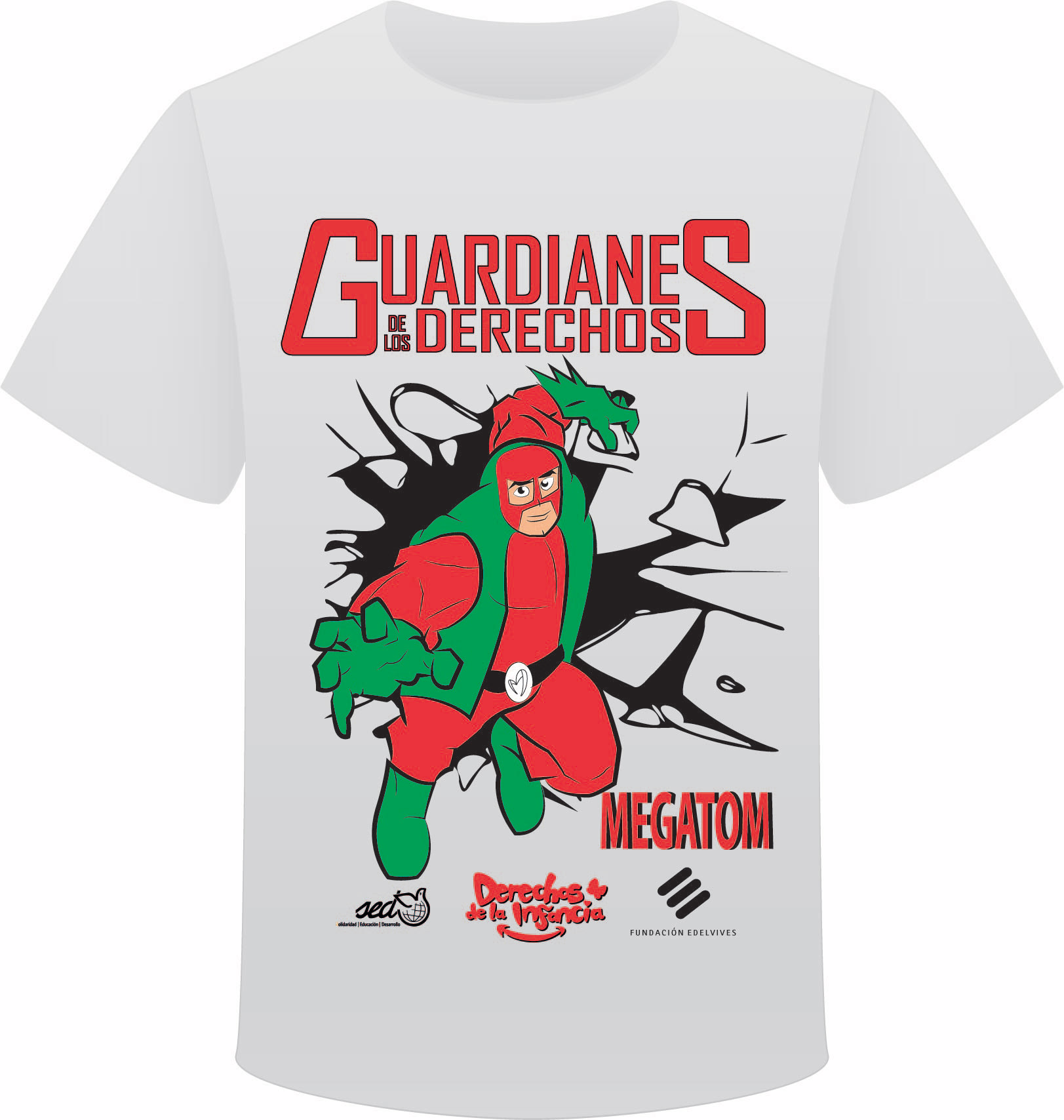 Merchandising Guardianes de los Derechos Camisetas