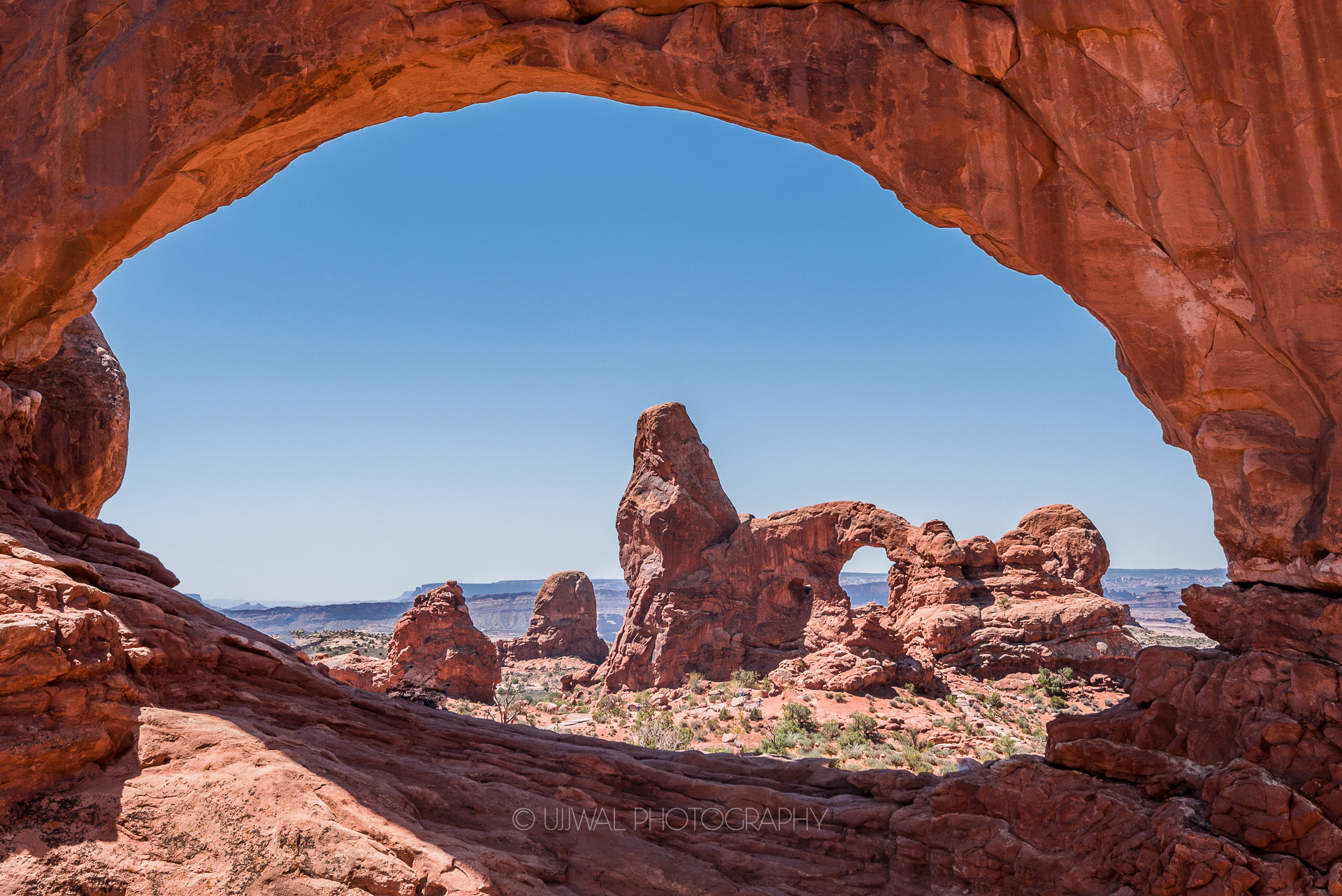 Turret Arch, Arches National Park, Utah, USA