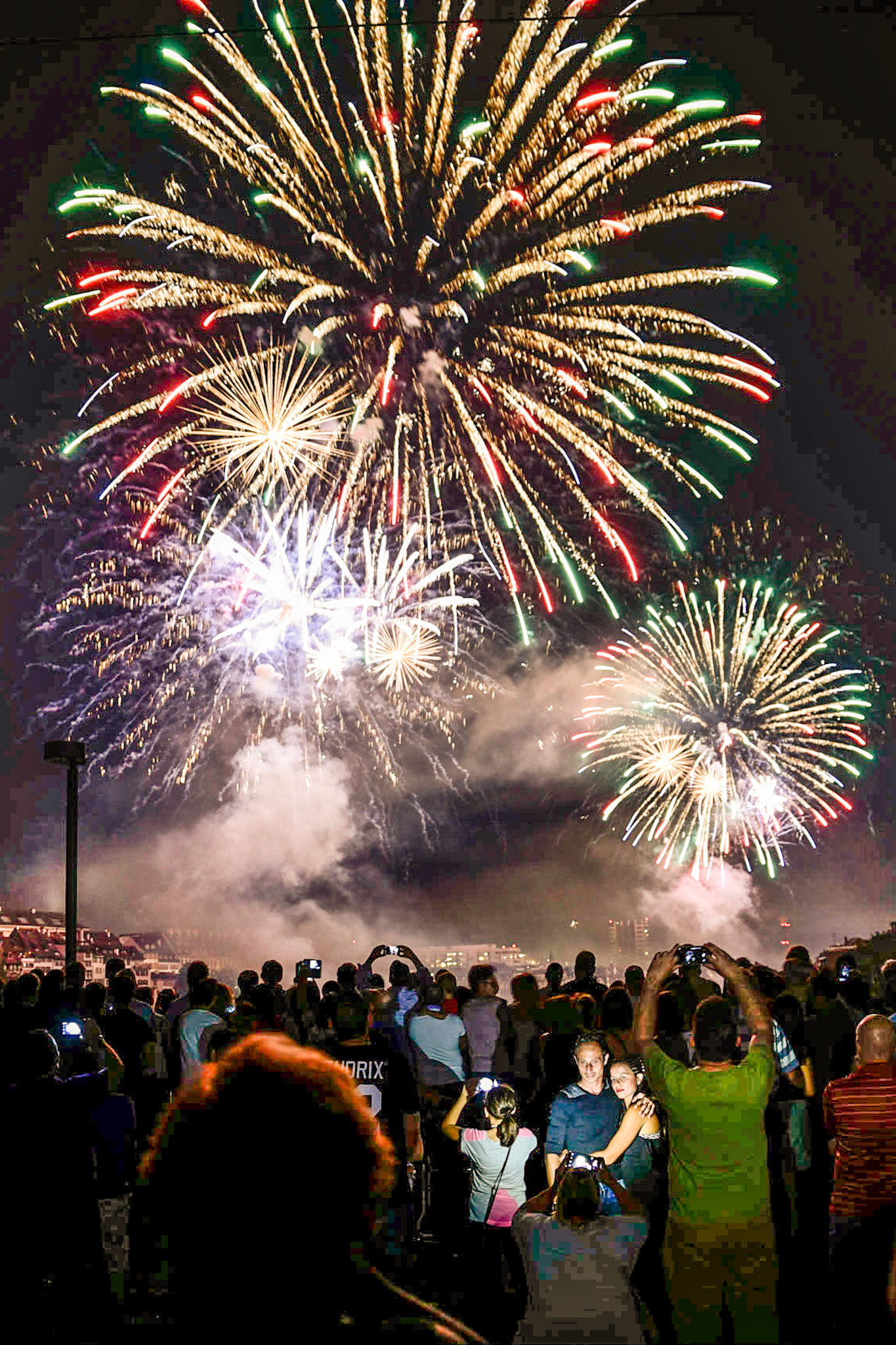 Portfolio Von Markus Gudel 1 August Feuerwerk Basel 2017