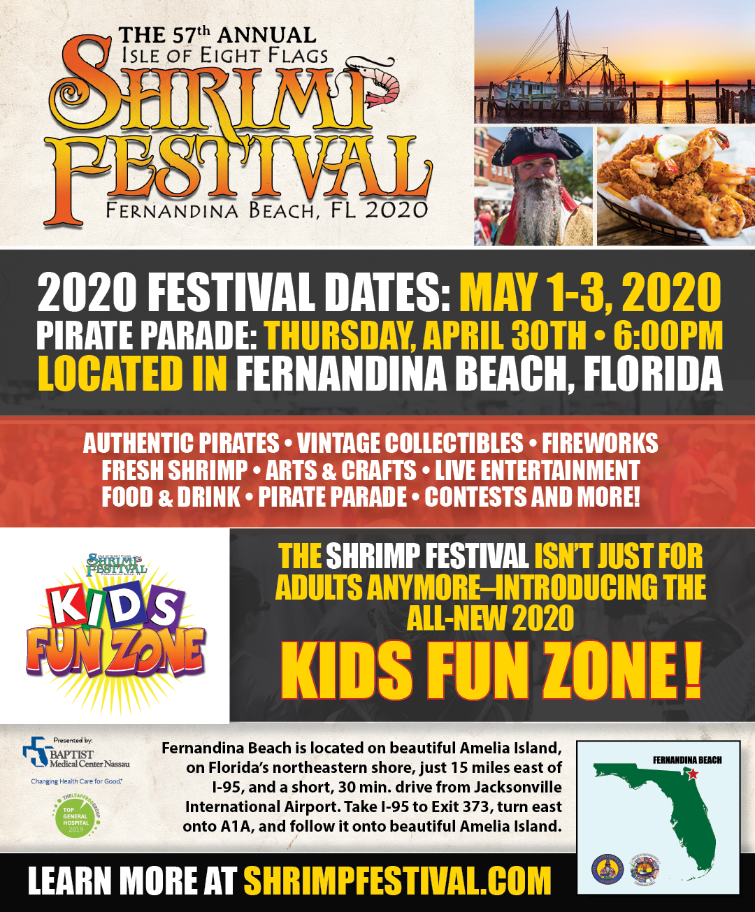 Shrimp Festival Magazine Ad
