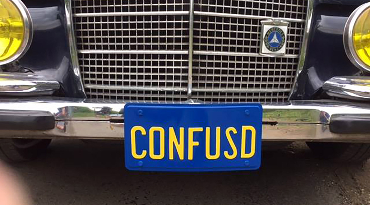 Number Plate for Confused.com