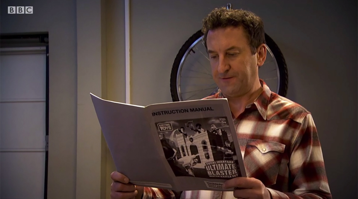 Instruction Manual for BBC 'Not Going Out'