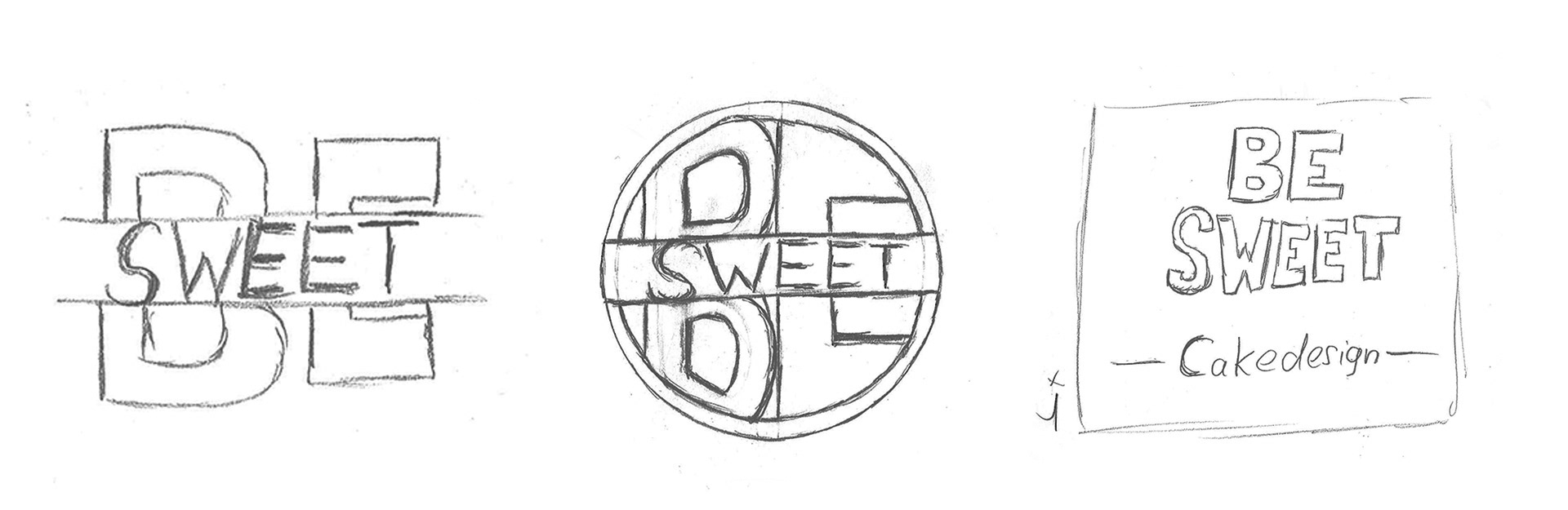 Logo Skizzen Be Sweet