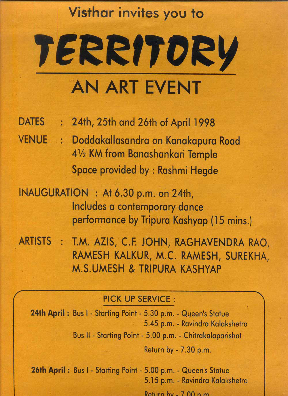 Invitation