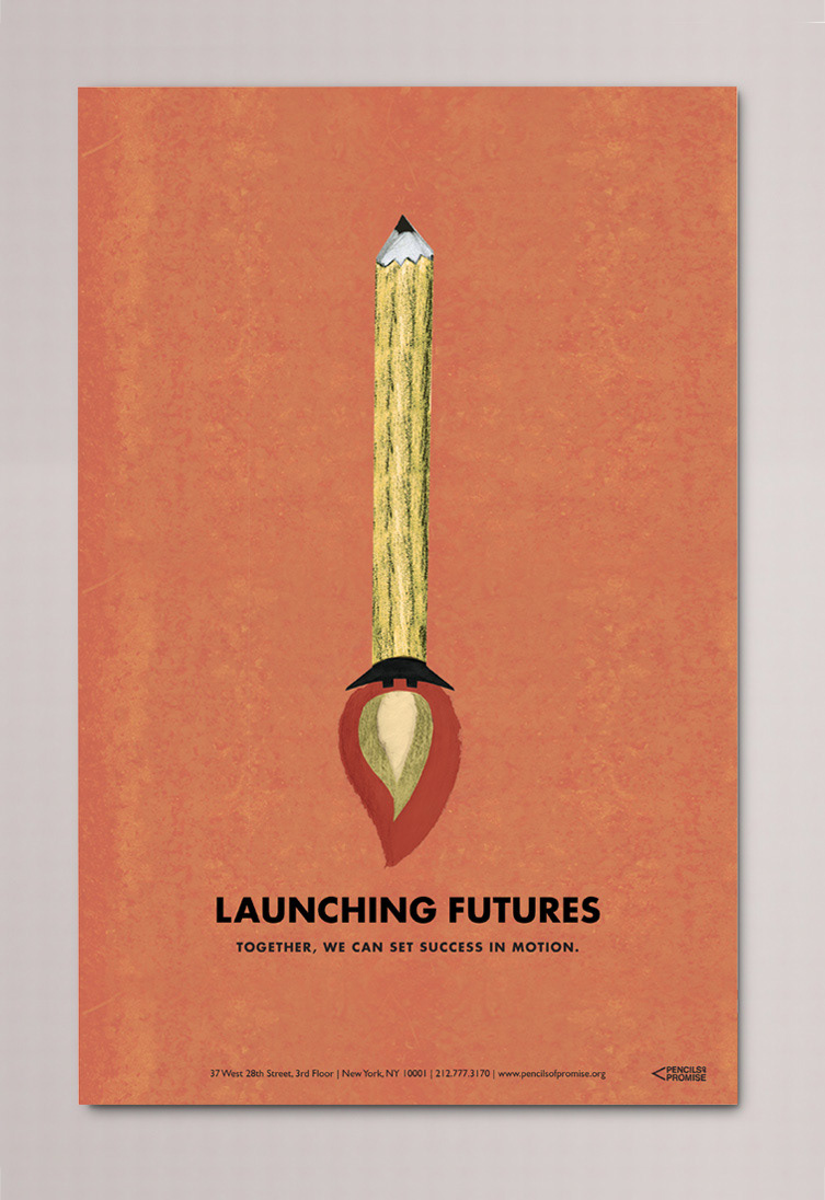 Pamela Casey Pencils of Promise Poster Series