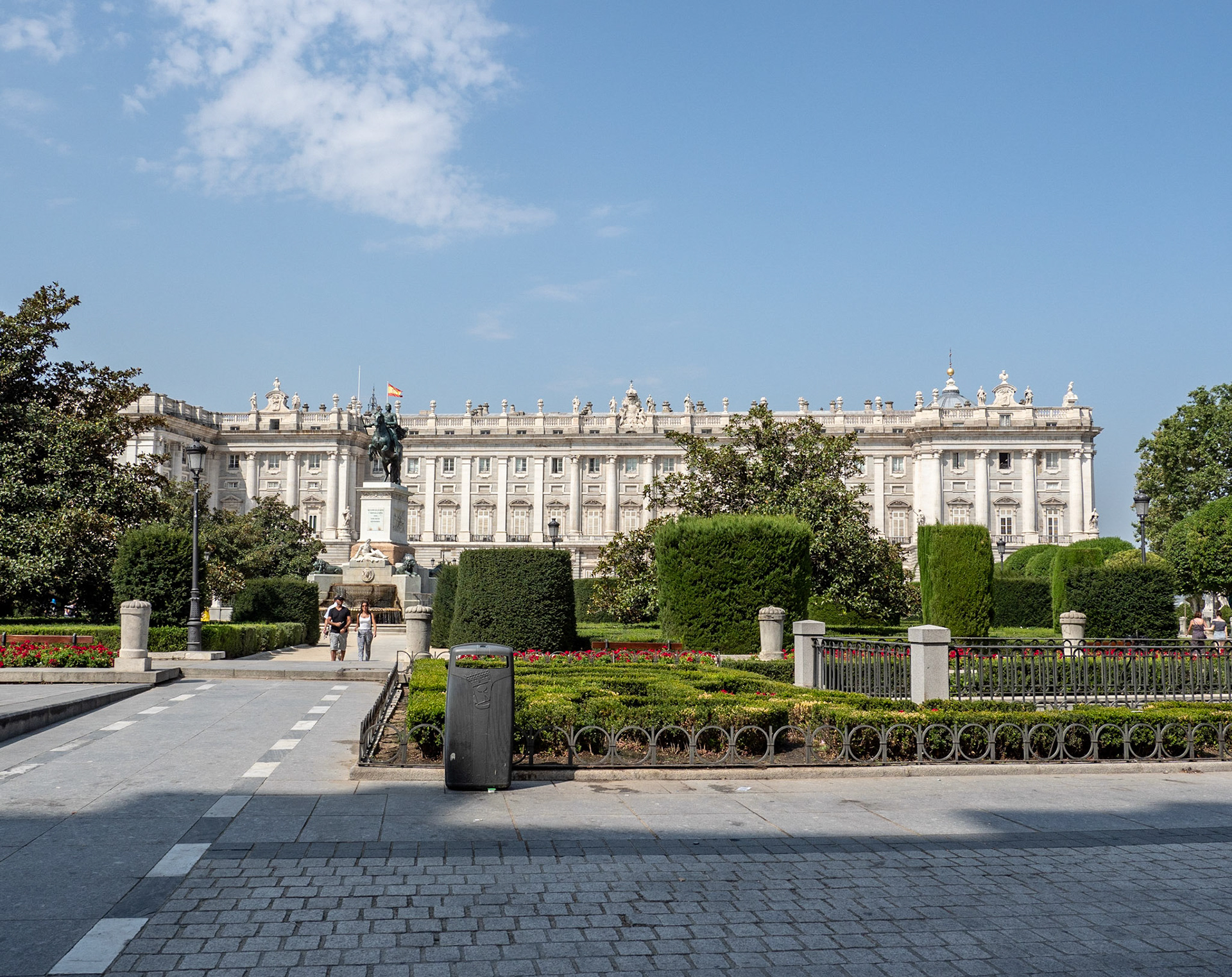 Royal Palace from Plaza de Oriente