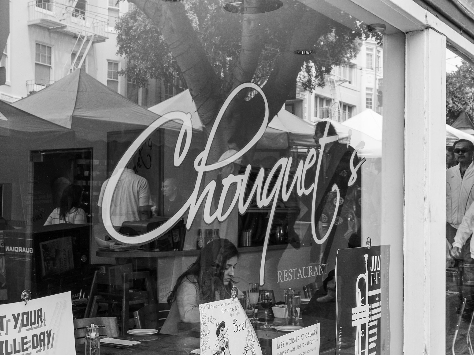 Chauquet Restaurant, Fillmore Street, San Francisco., 2012