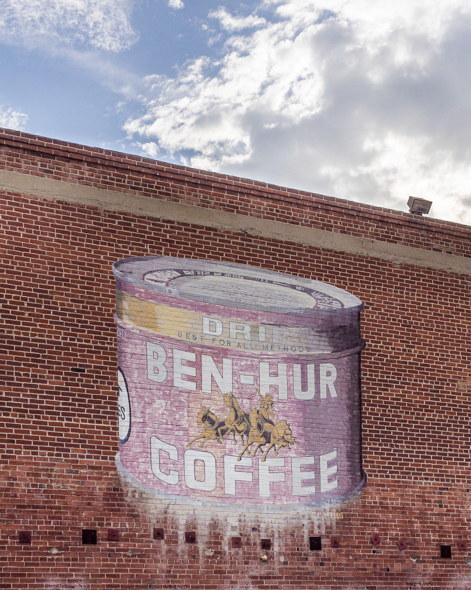 Ben-Hur Coffee Sign, India Street, Little Italy, San Diego, 2013