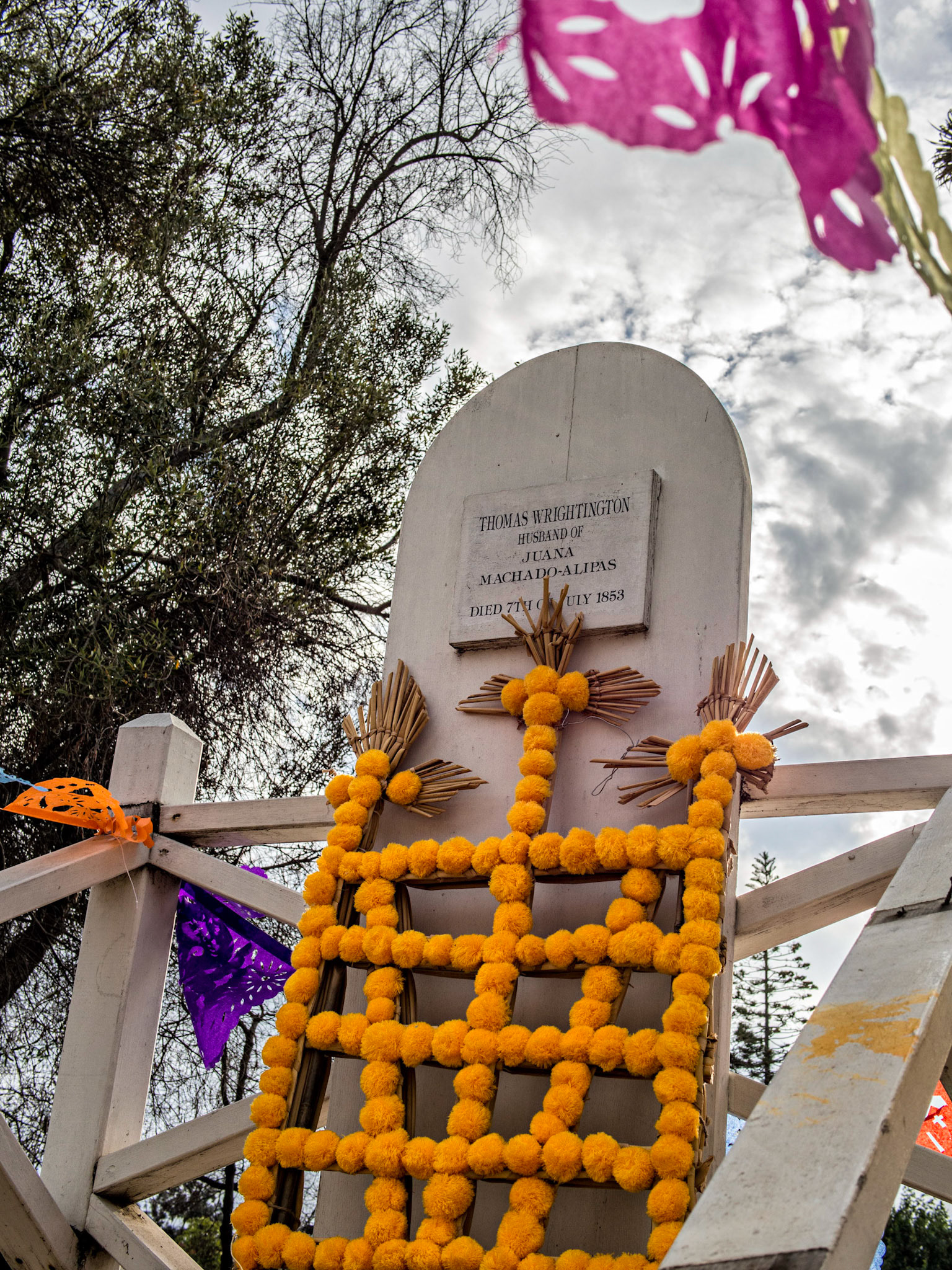 El Campo Santo Cemetery, Old Town, San Diego, 2013