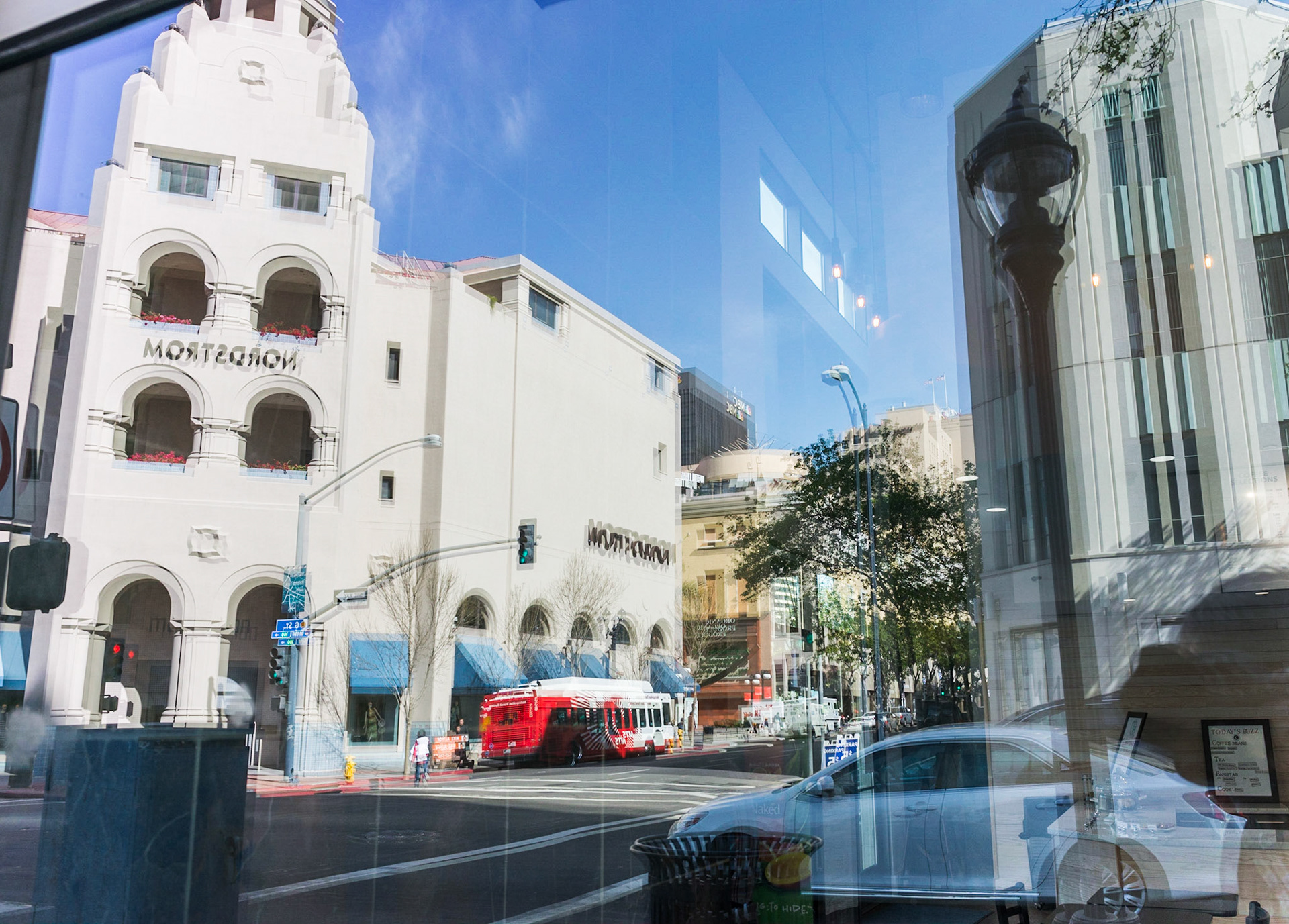 G Street Reflection, Downtown, San Diego, 2015