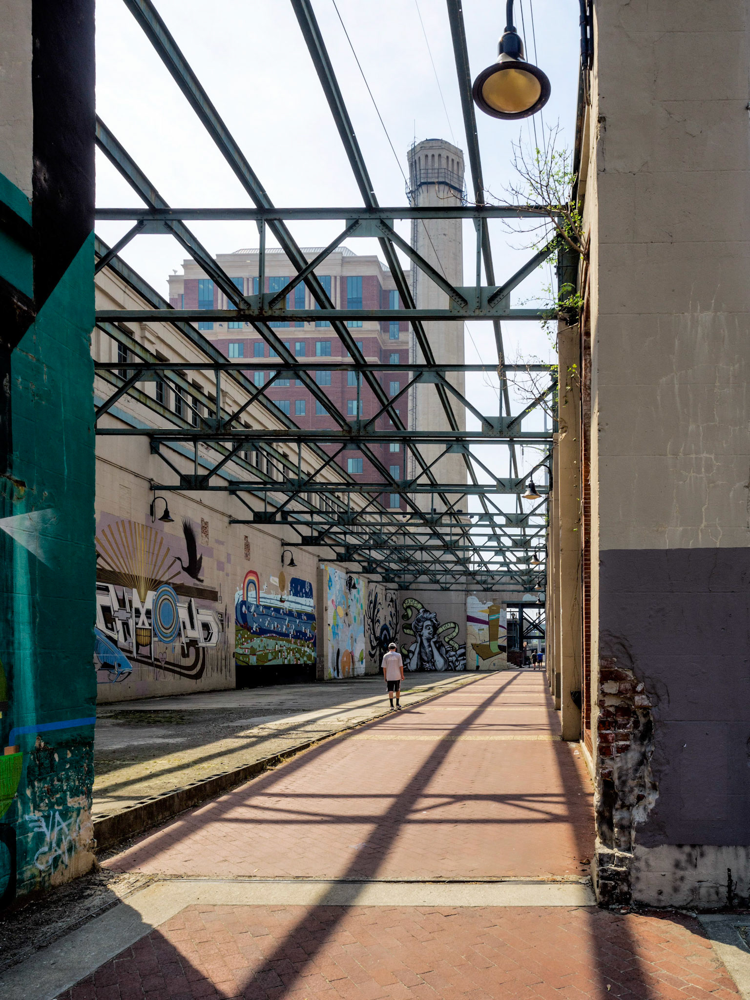 Next to the James River, Richmond, 2017