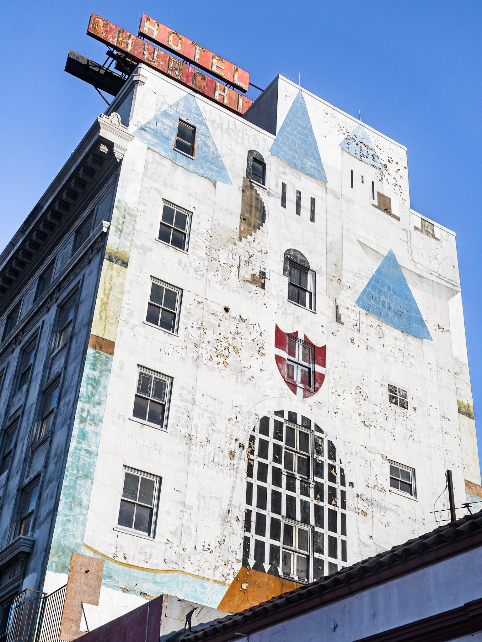 Hotel Churchill, Downtown, San Diego, 2014