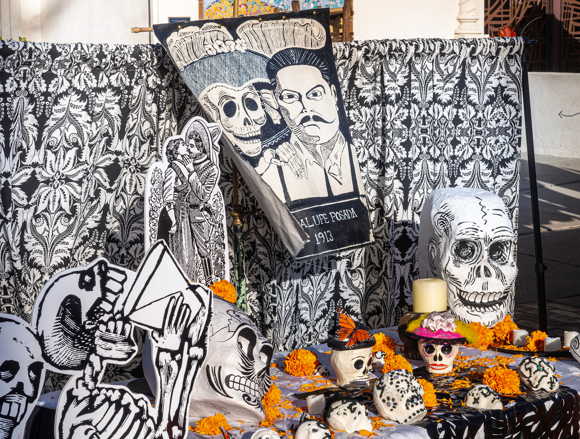 Day of the Dead Altar, Old Town San Diego, 2014