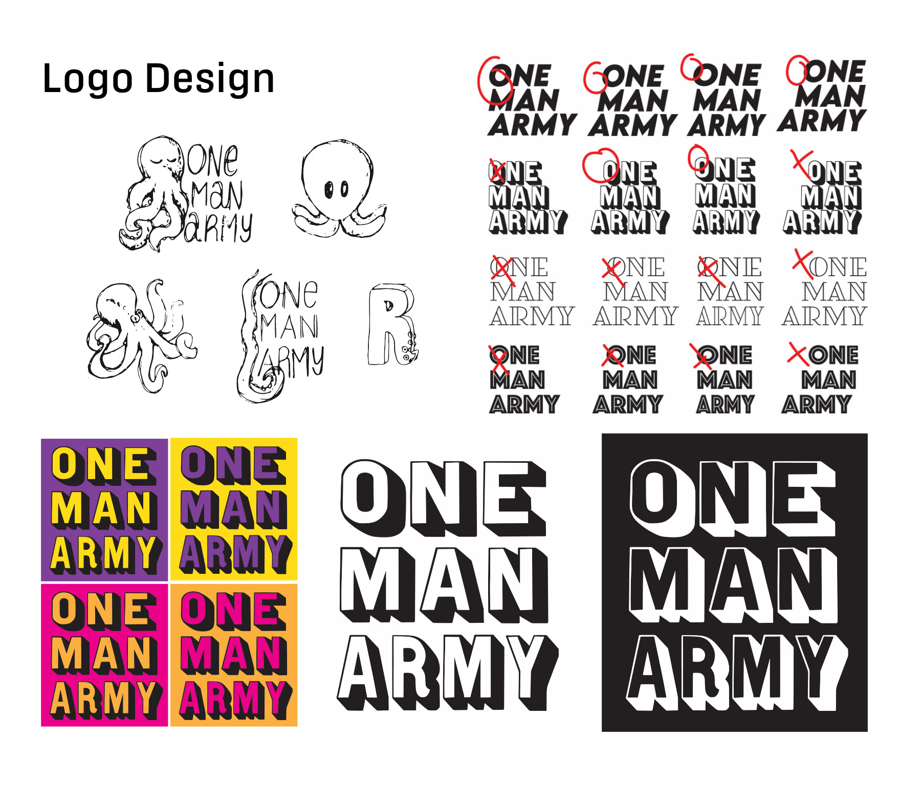 Loes Borger One Man Army Portfolio