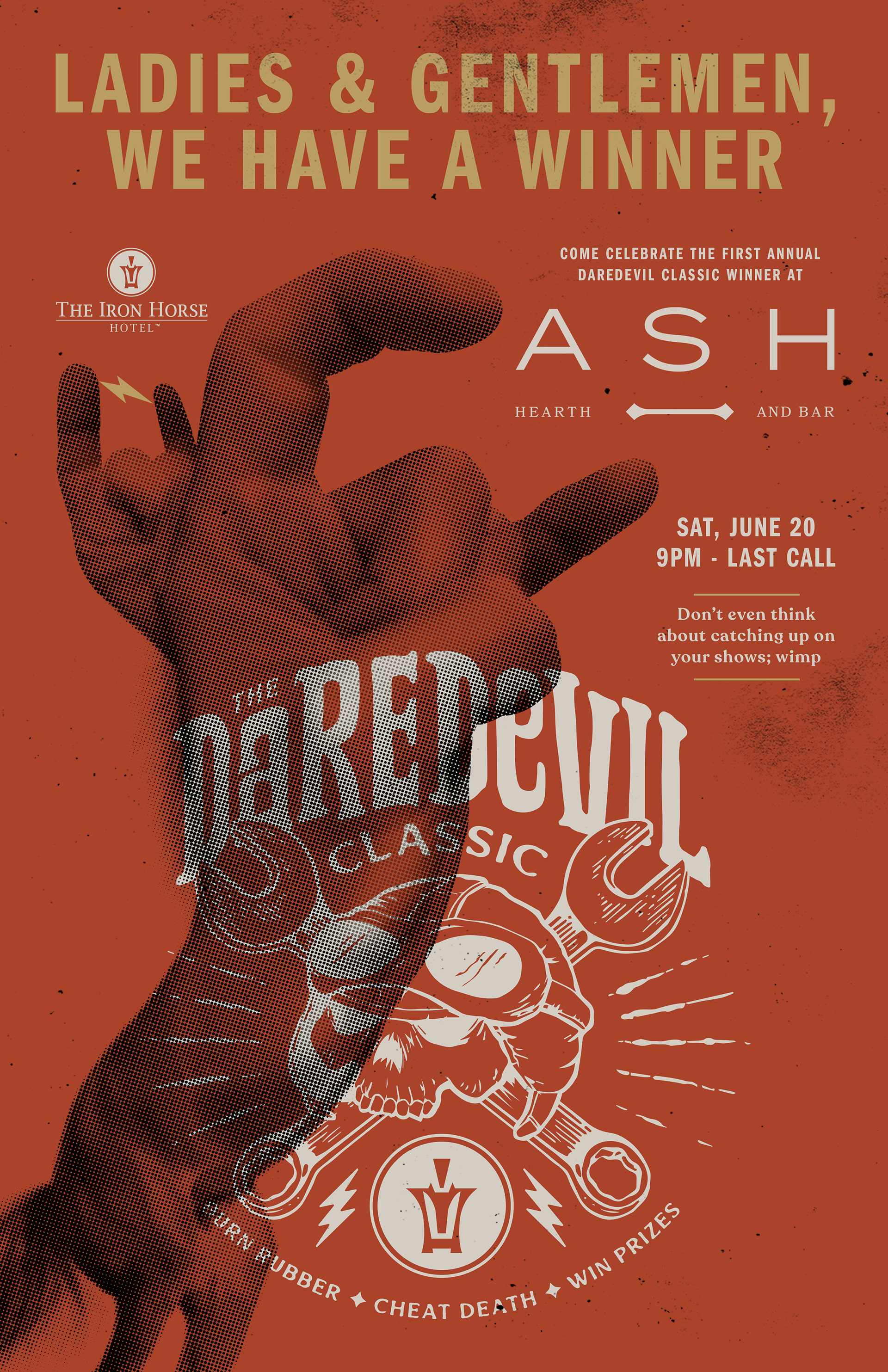 David Cox IRON HORSE HOTEL CAMPAIGN