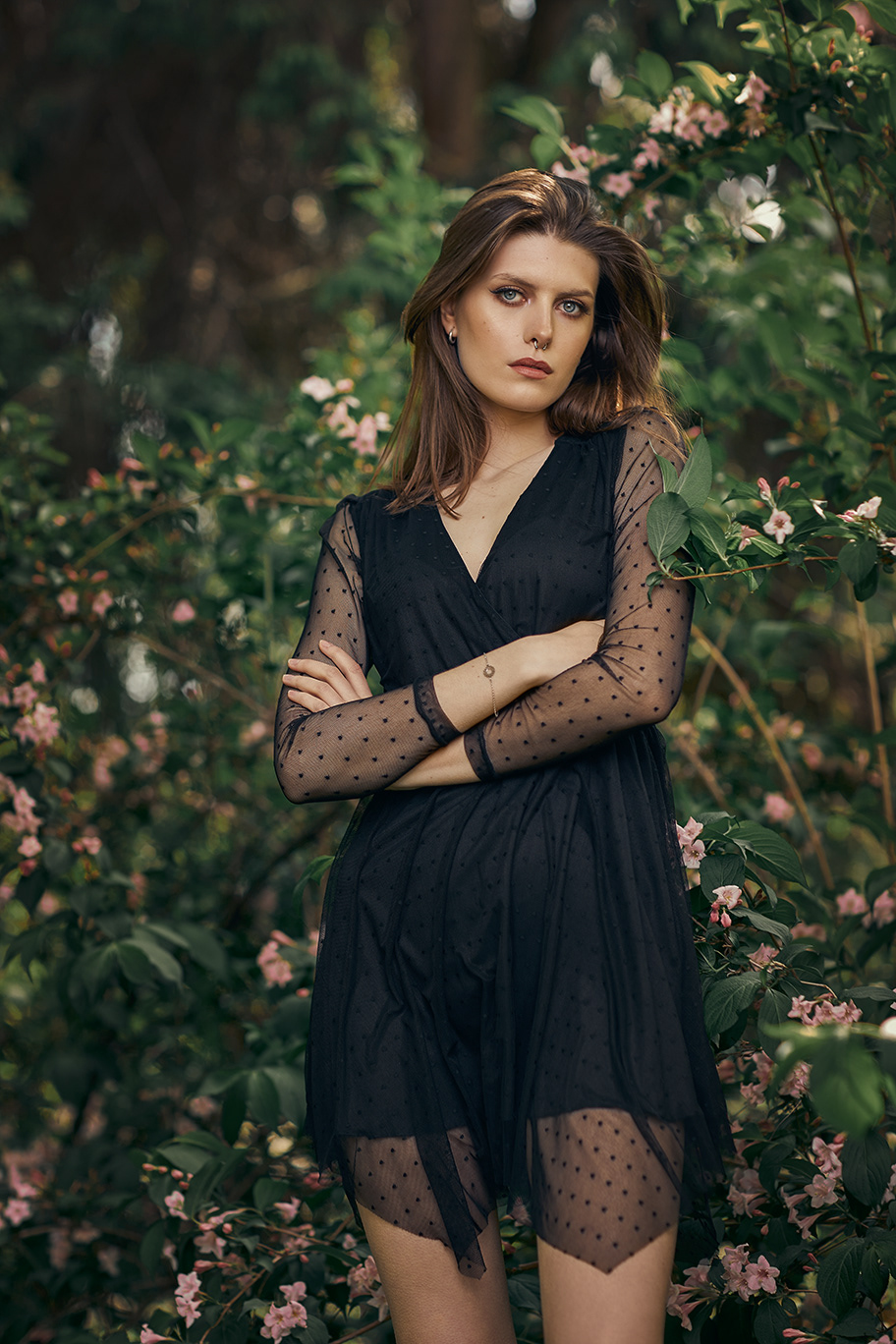 Portret. Karolina Czerwonka. Fotograf Dariusz Światłowski. Makijaż Adianna Sobocińska. Warszawa