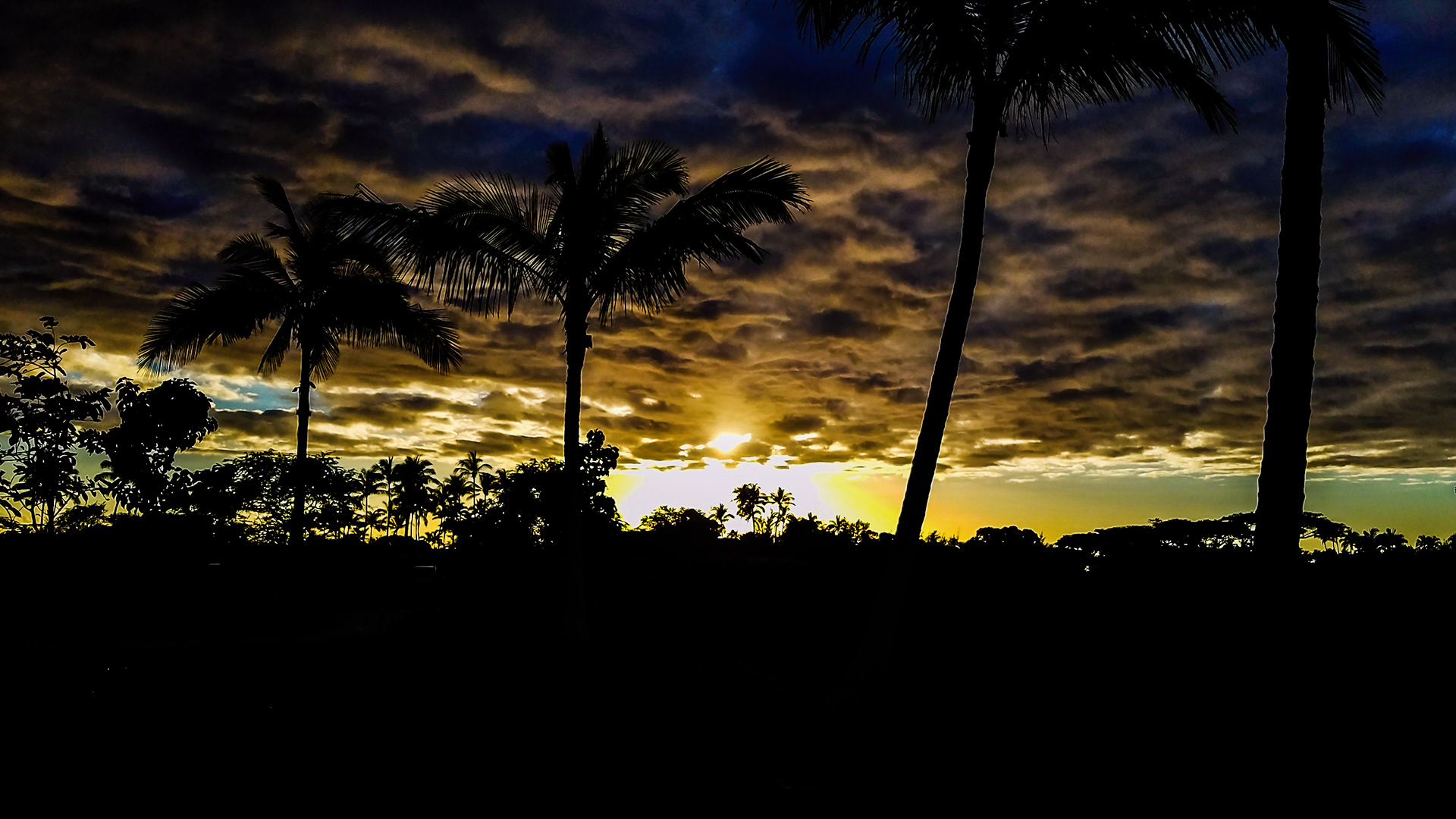 Sunset (Big island of Hawaii)