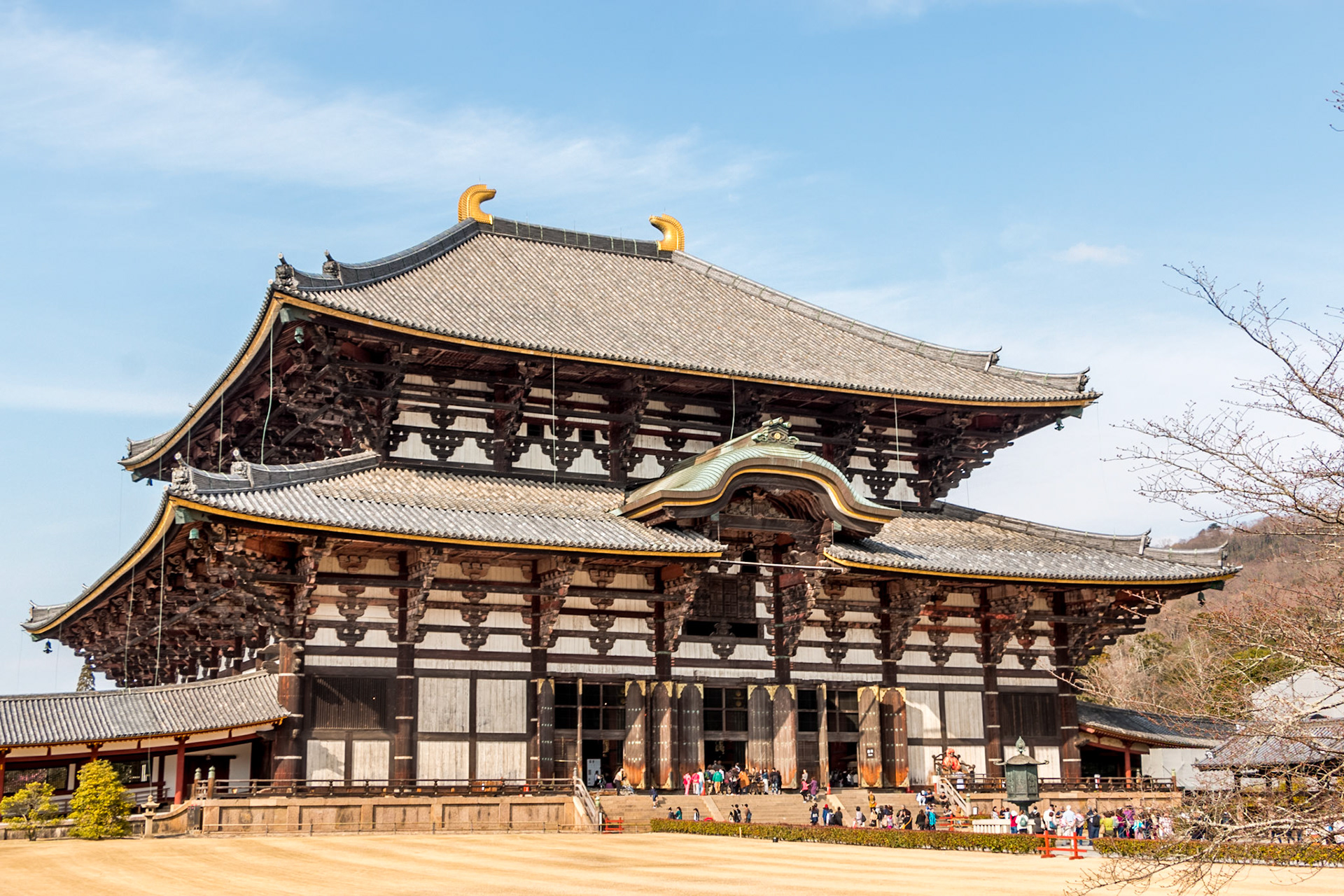 Todai-ji, UNESCO World Heritage Site. Nara, Japan