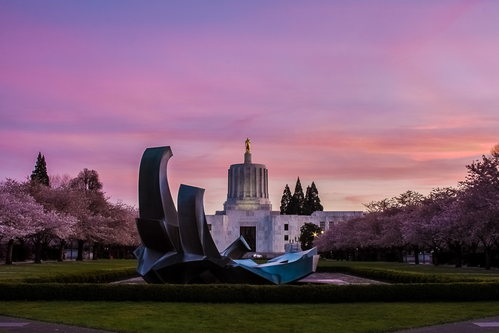 Oregon State Capitol, Salem.