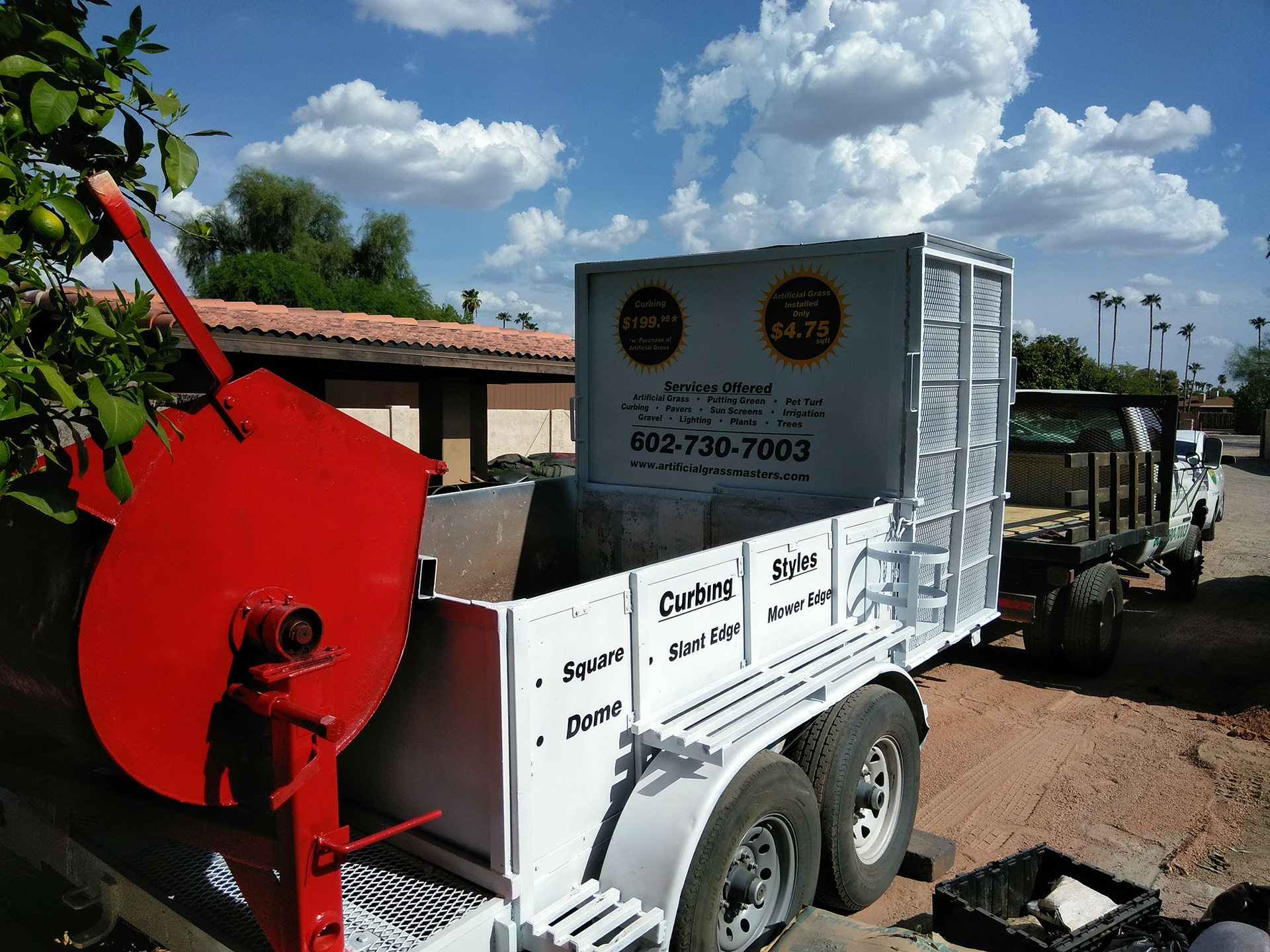 Trailer Vinyl Rear