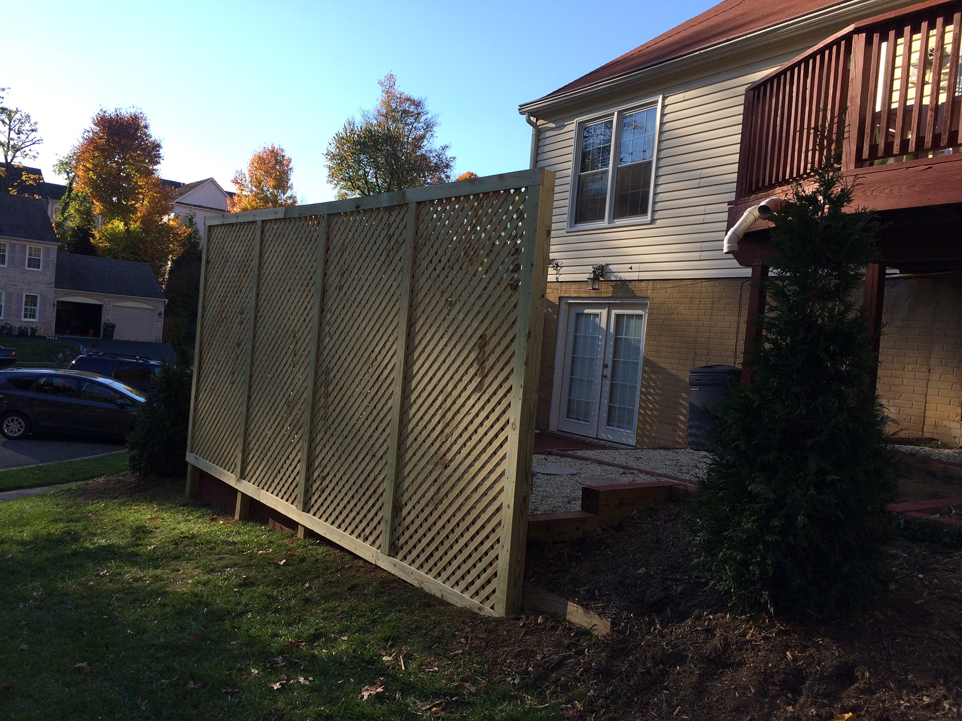 MetroGreen - 7' Lattice Fence