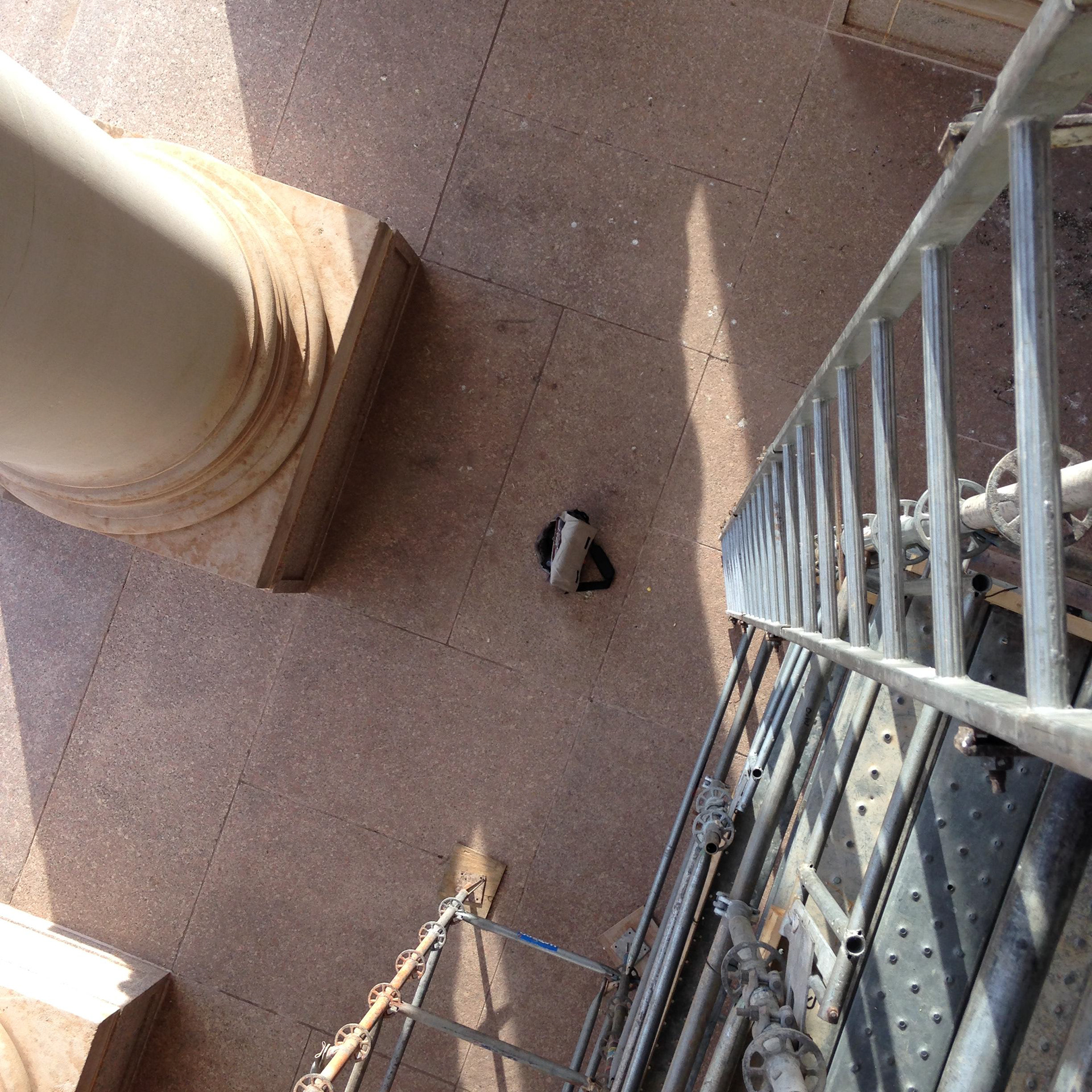 A long way down...
