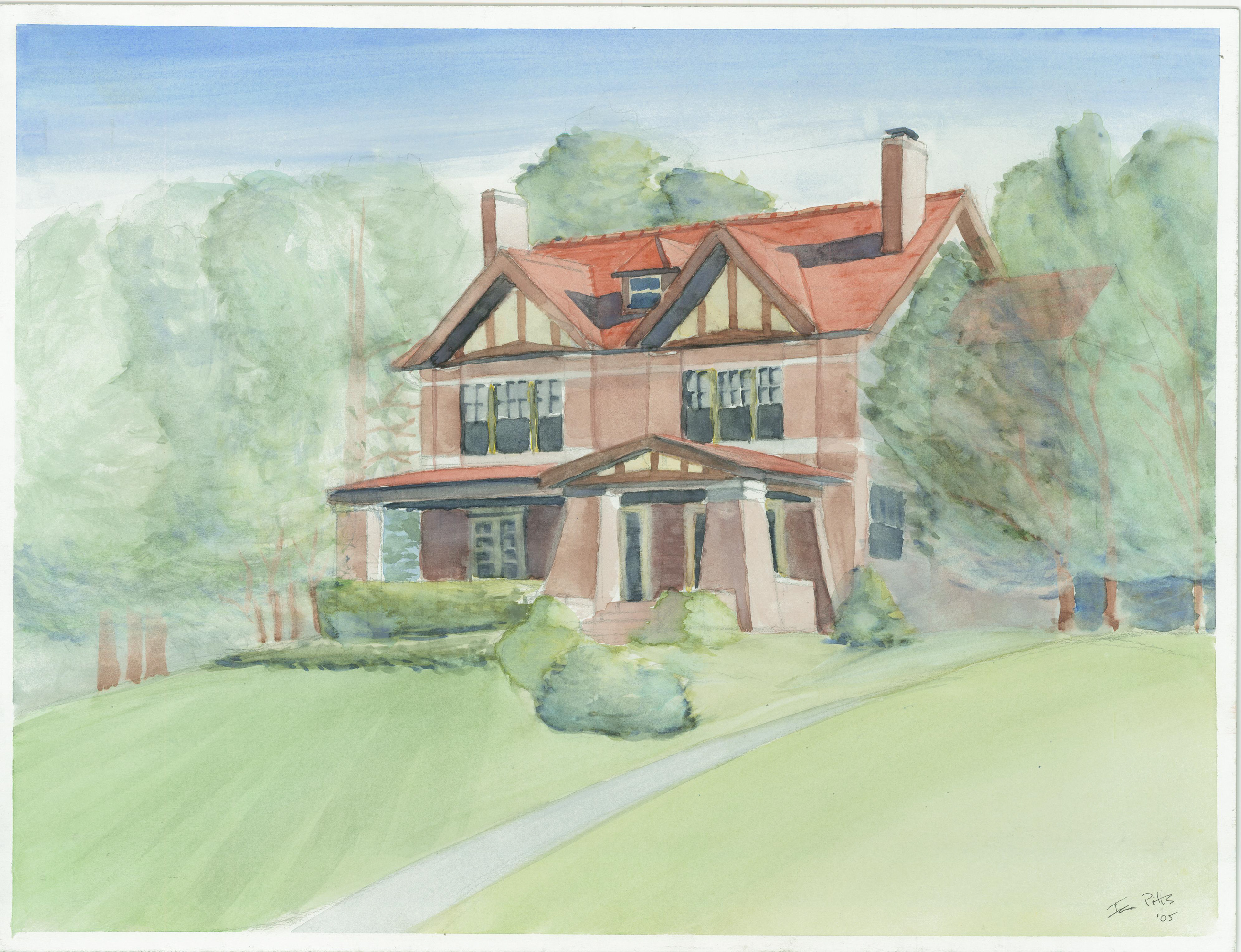 A craftsman-style house in the Moreau Heights neighborhood. (11th Grade)