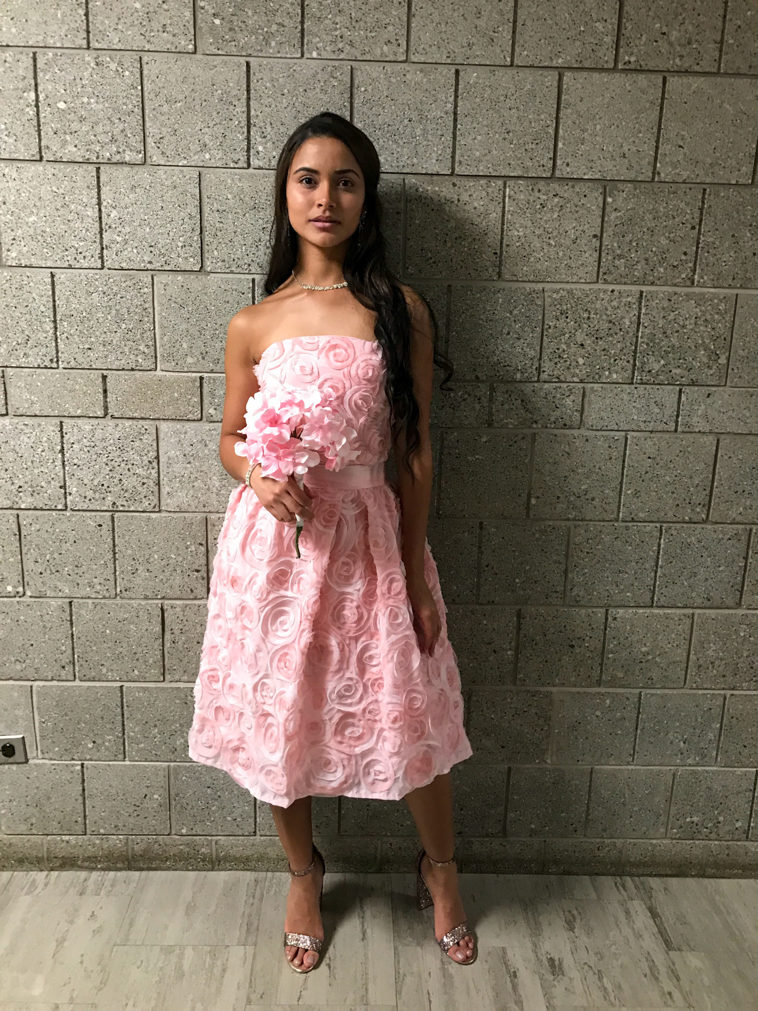 Bridesmaid dress for a local Fashion Show