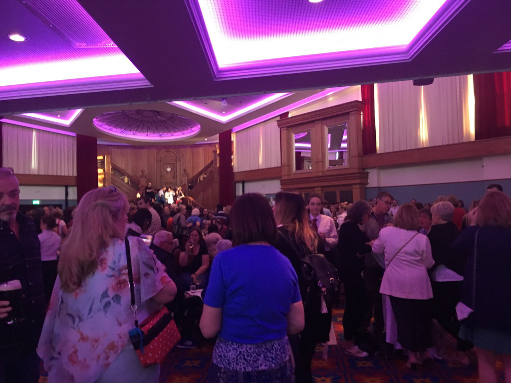 Fellow Delegates Inside Titanic Belfast