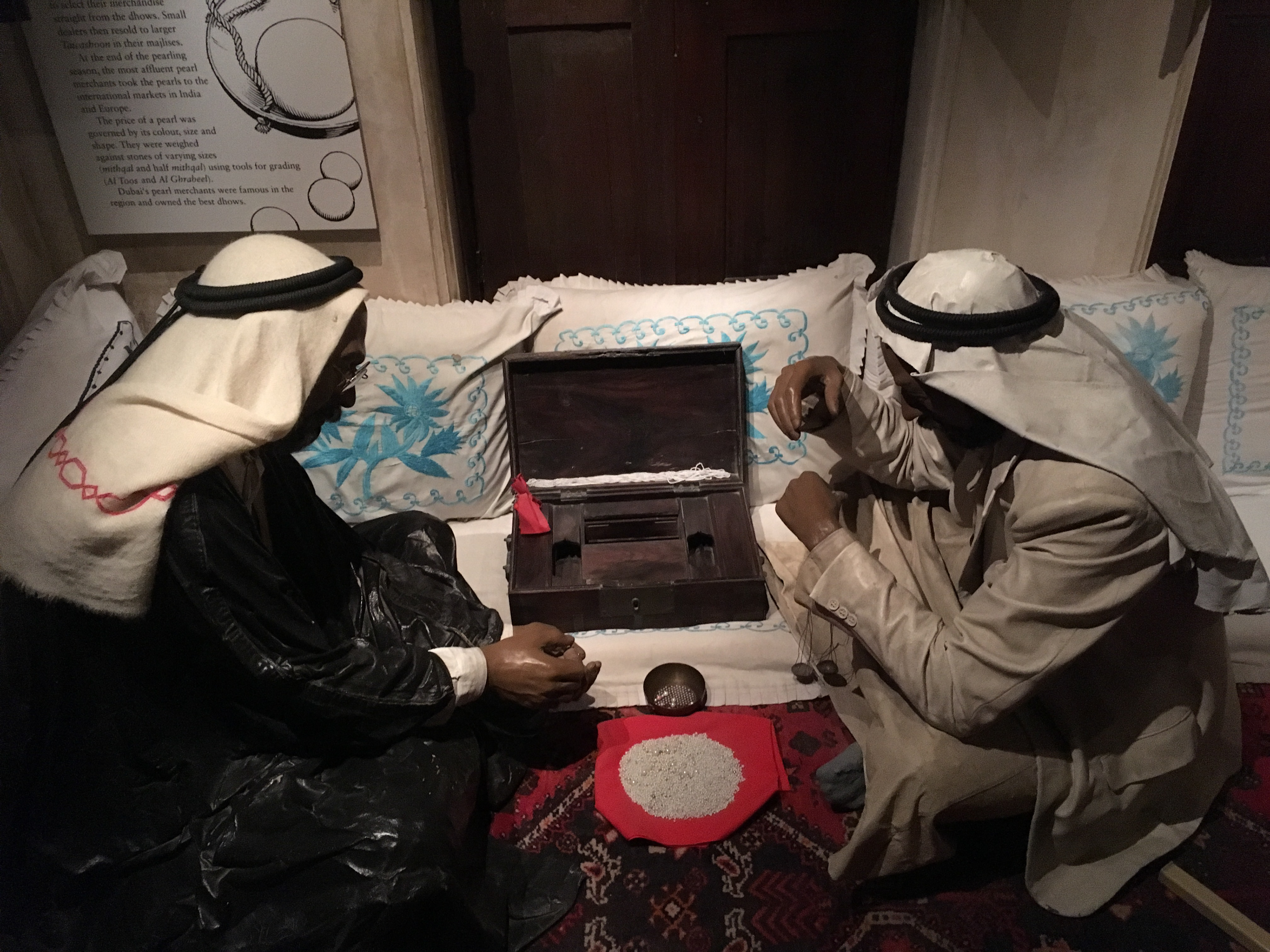 Dubai Museum Pearls Trade Ancient Time