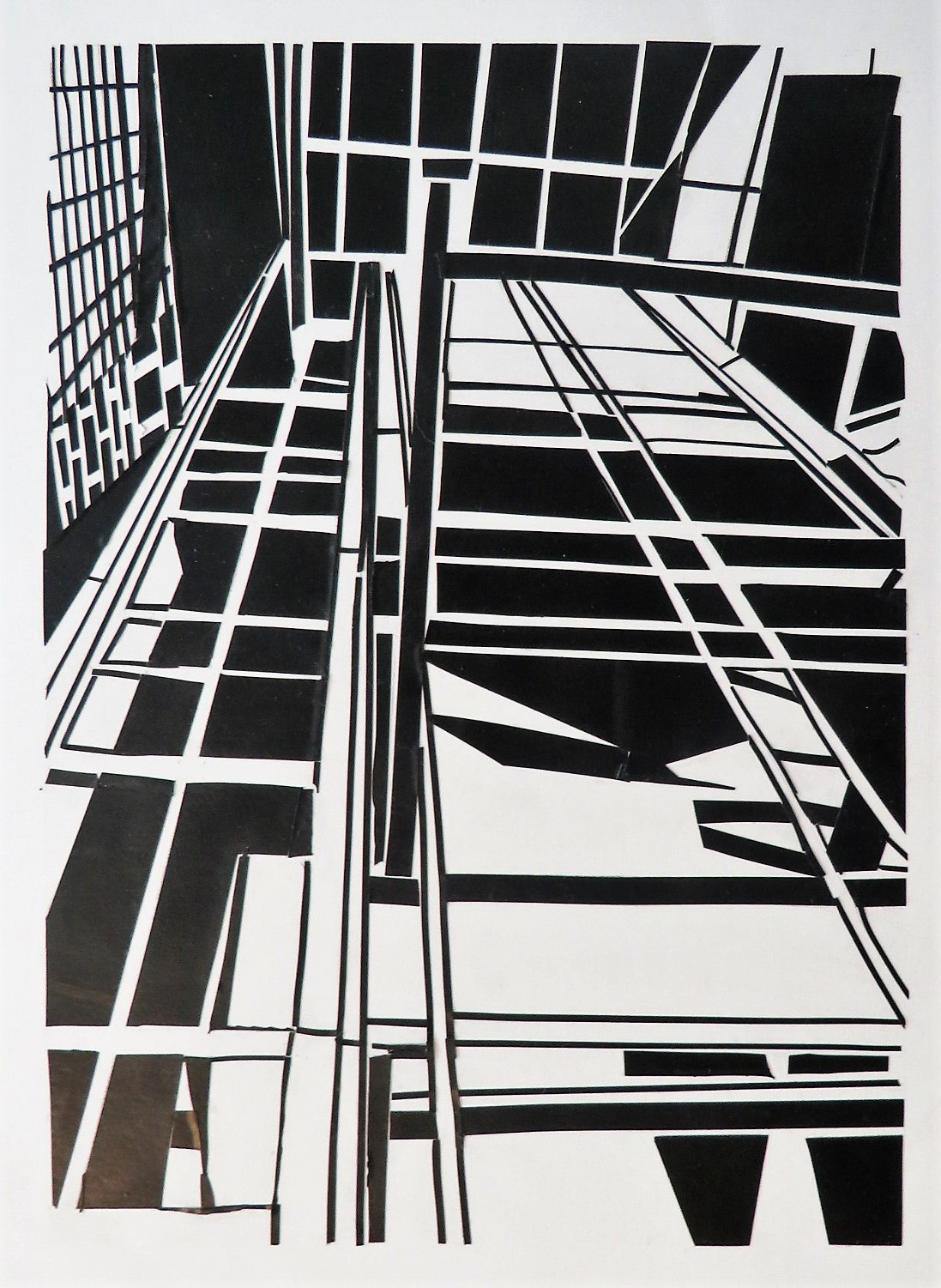 Black and White Line Study