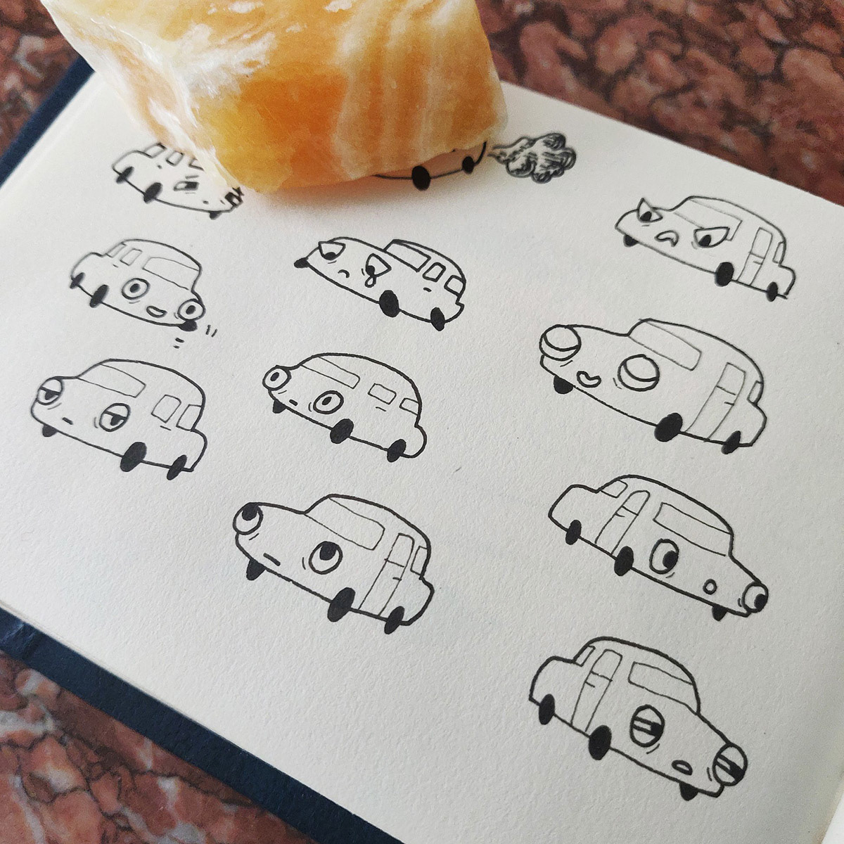 Petite voiture qui pue